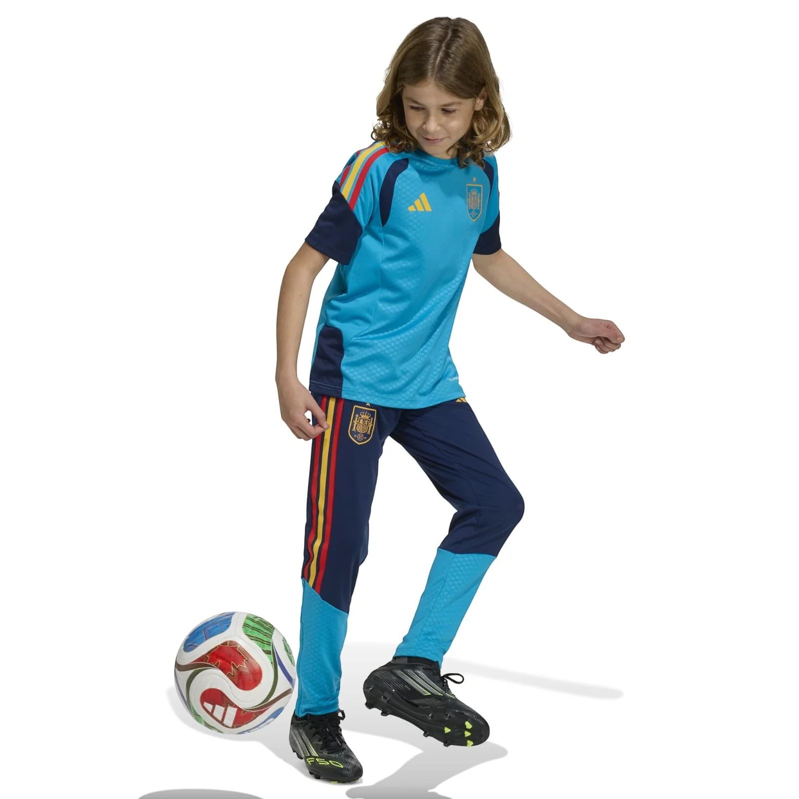 adidas Spain Football World Cup 2026 Kids Tiro Training Jersey - Image 9