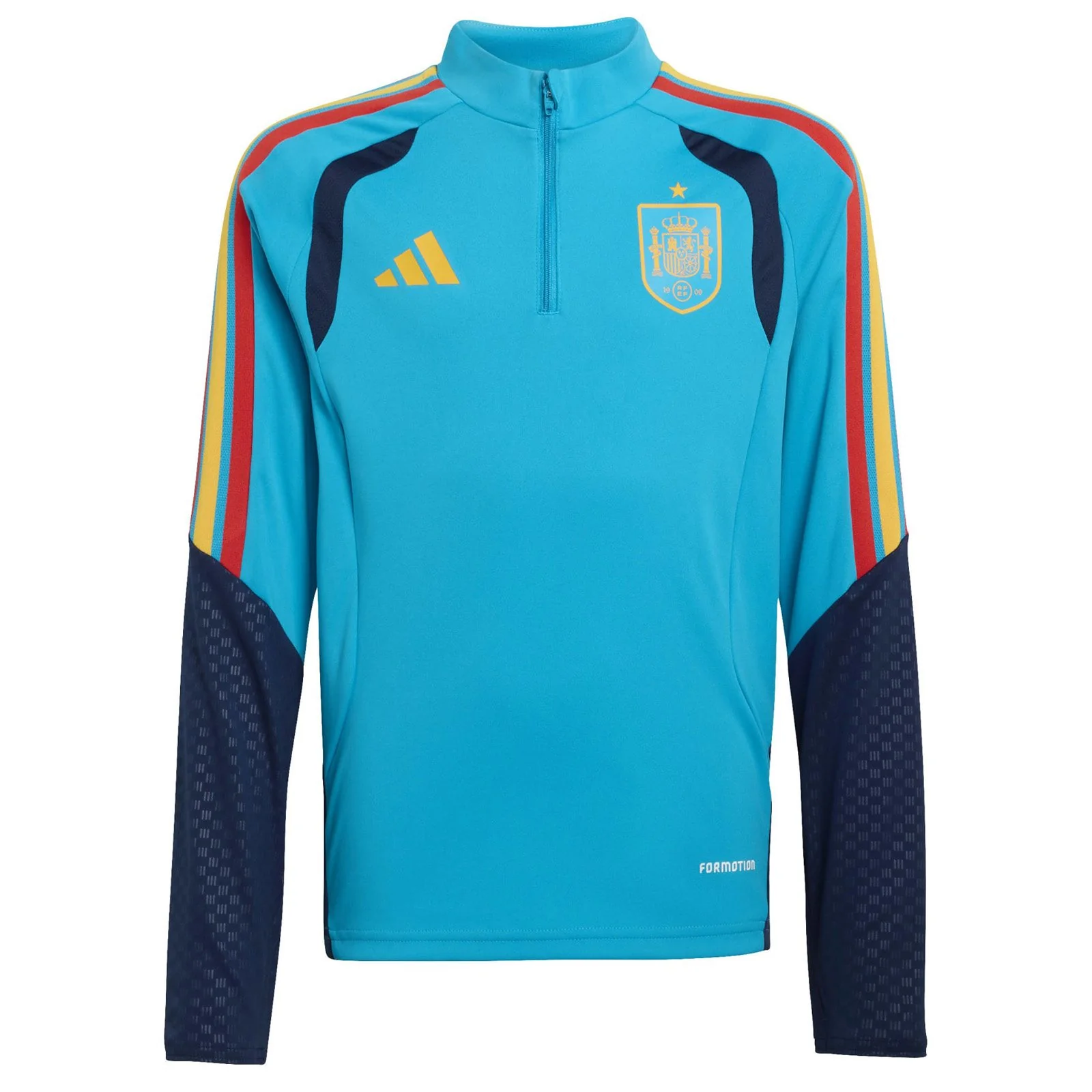 adidas Spain Football World Cup 2026 Kids Half-Zip Training Top - Image 7