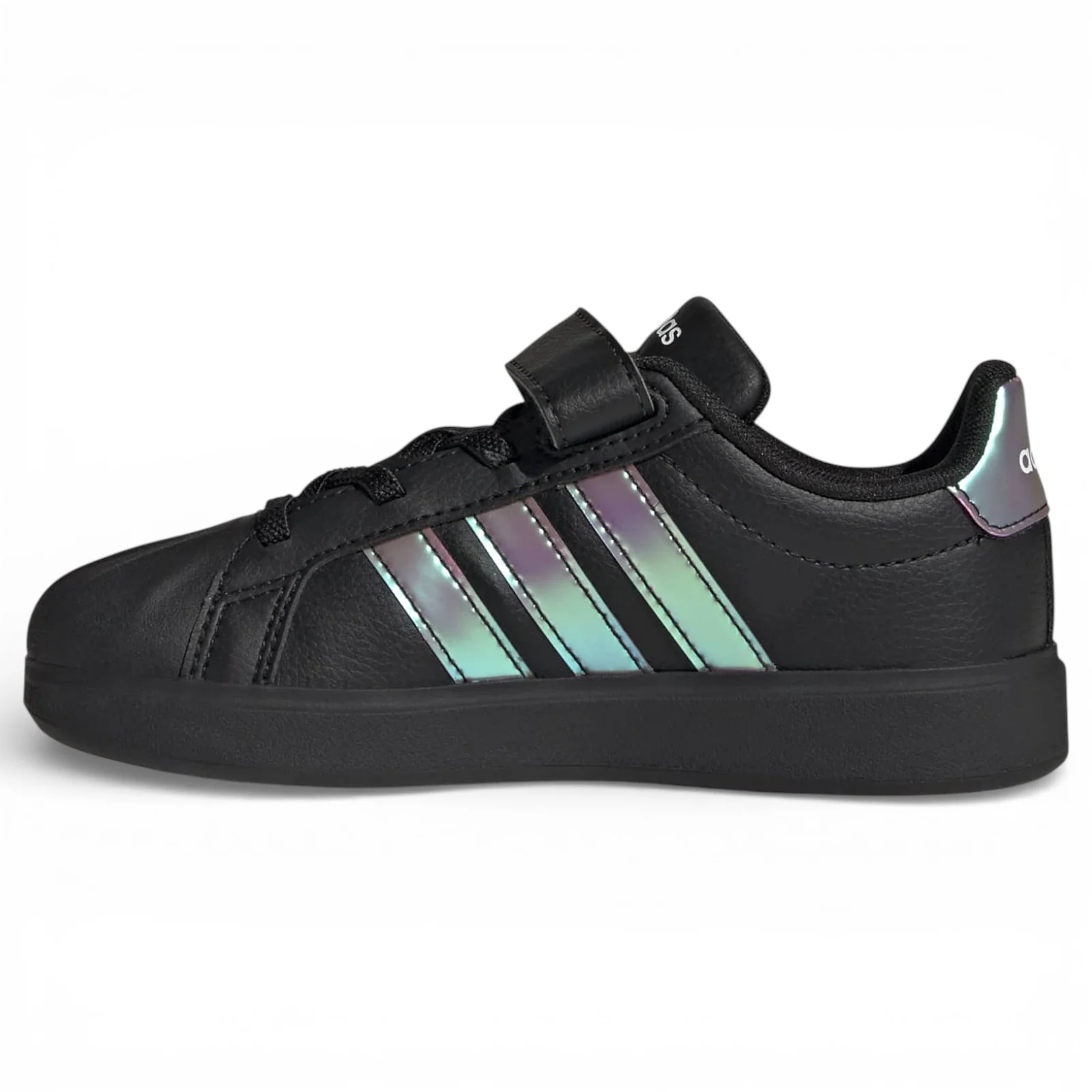 adidas Streettalk Wide-Fit Hook-Loop-Strap Kids Lace Shoes - Image 2