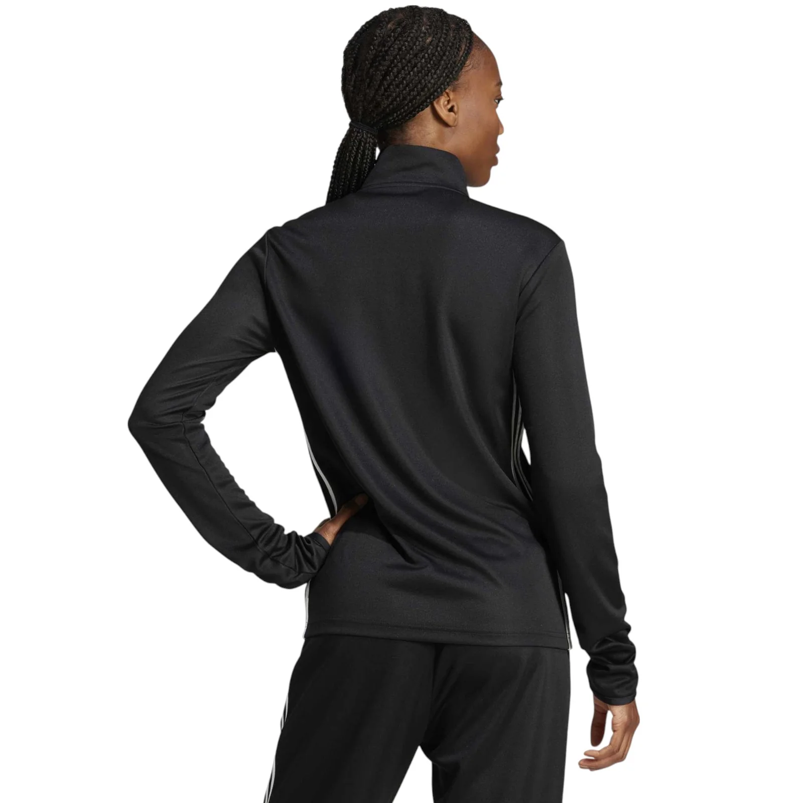 adidas Tiro Essentials Womens Half-Zip Football Training Top - Image 2