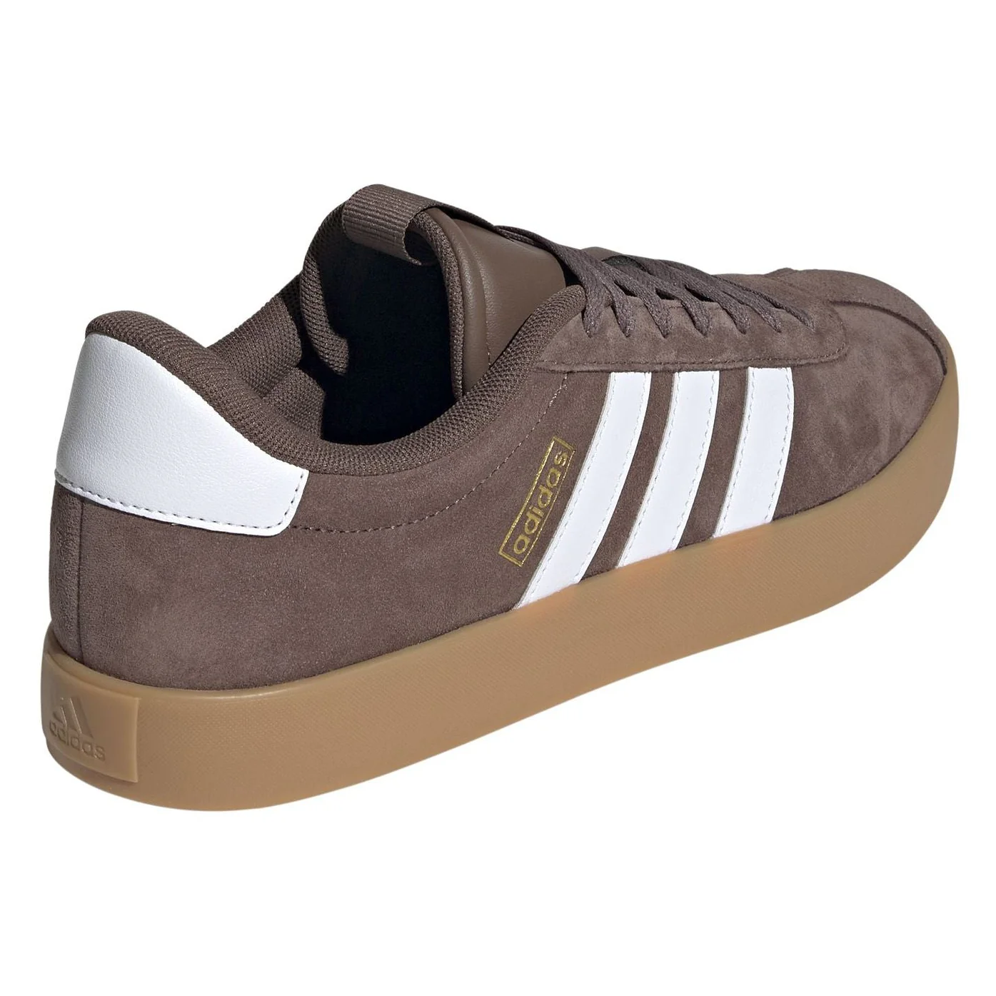 adidas VL Court 3.0 Mens Cushioned Leather Trainers - Image 8