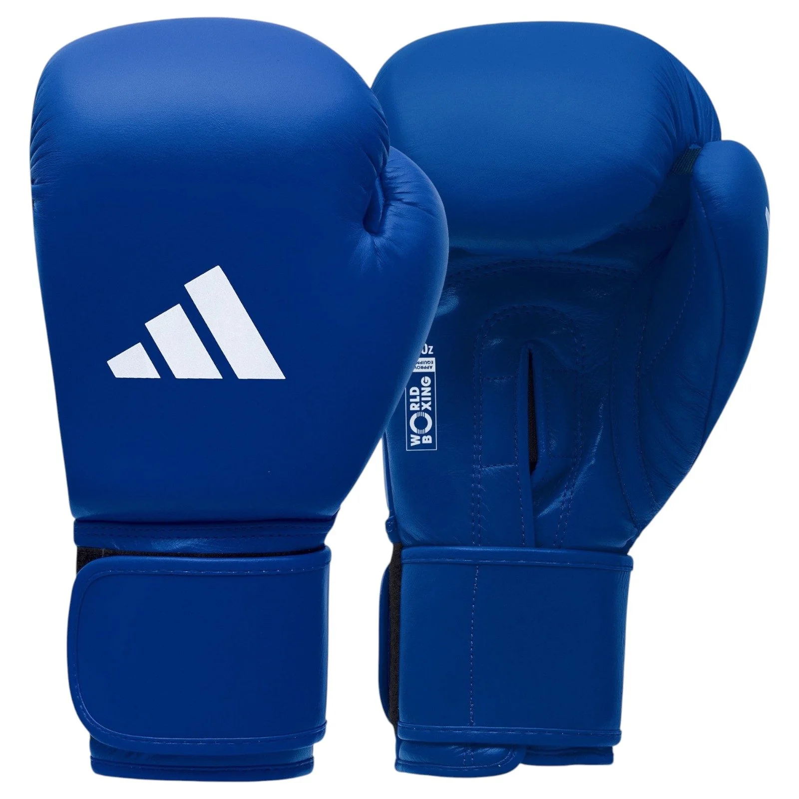 adidas World Boxing Licensed 10oz Logo Gloves - Blue