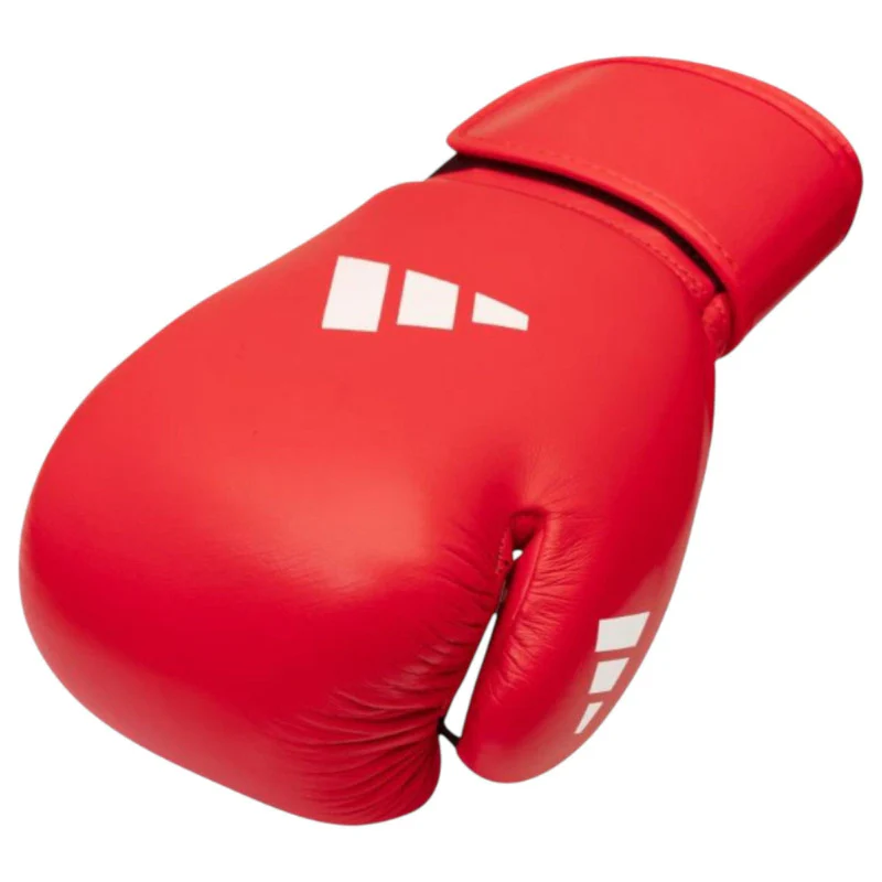 adidas World Boxing Licensed 10oz Logo Gloves - Red - Image 2