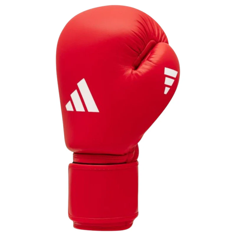 adidas World Boxing Licensed 12oz Logo Gloves - Red