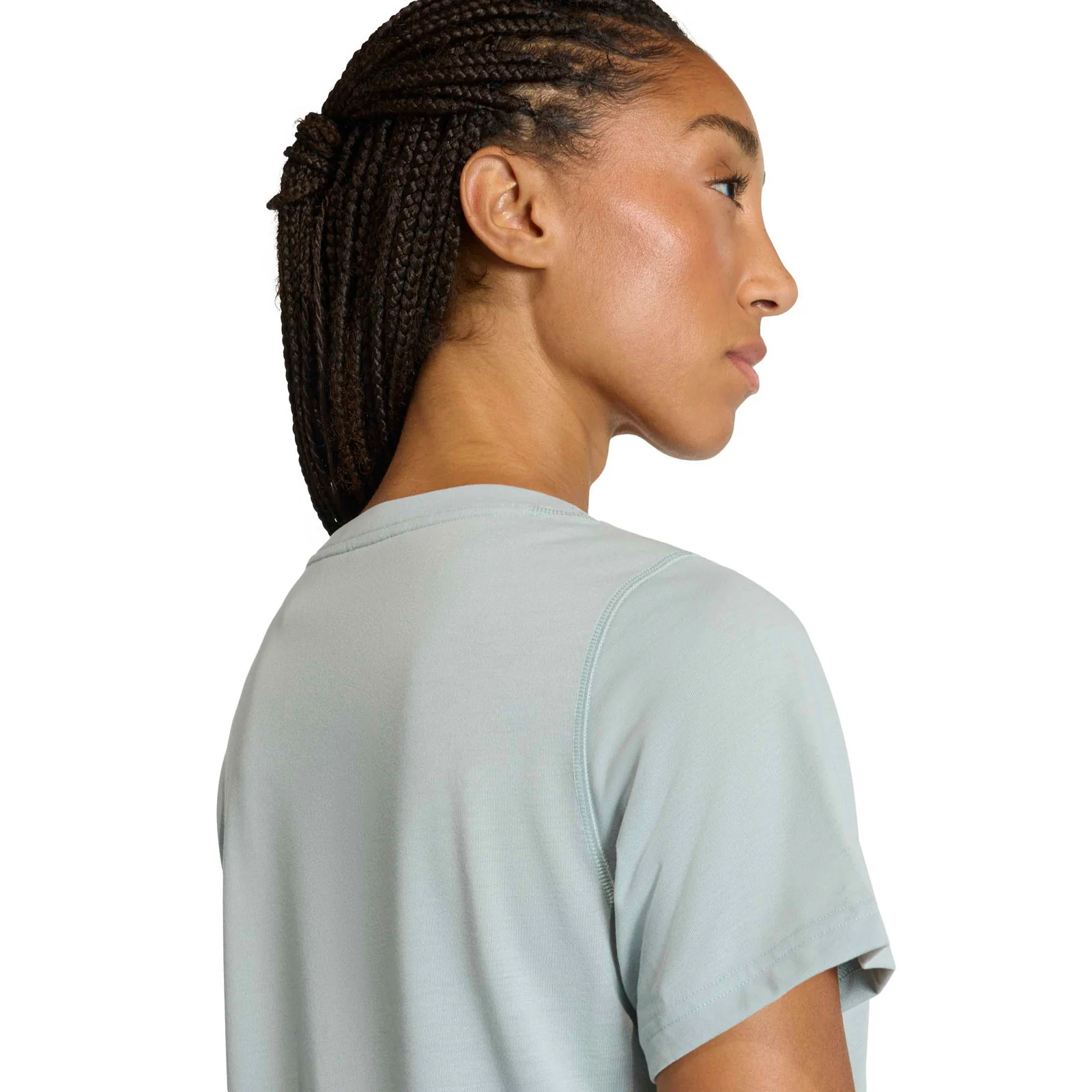 adidas Workout Essentials Womens Scoop Neck T-Shirt - Image 4