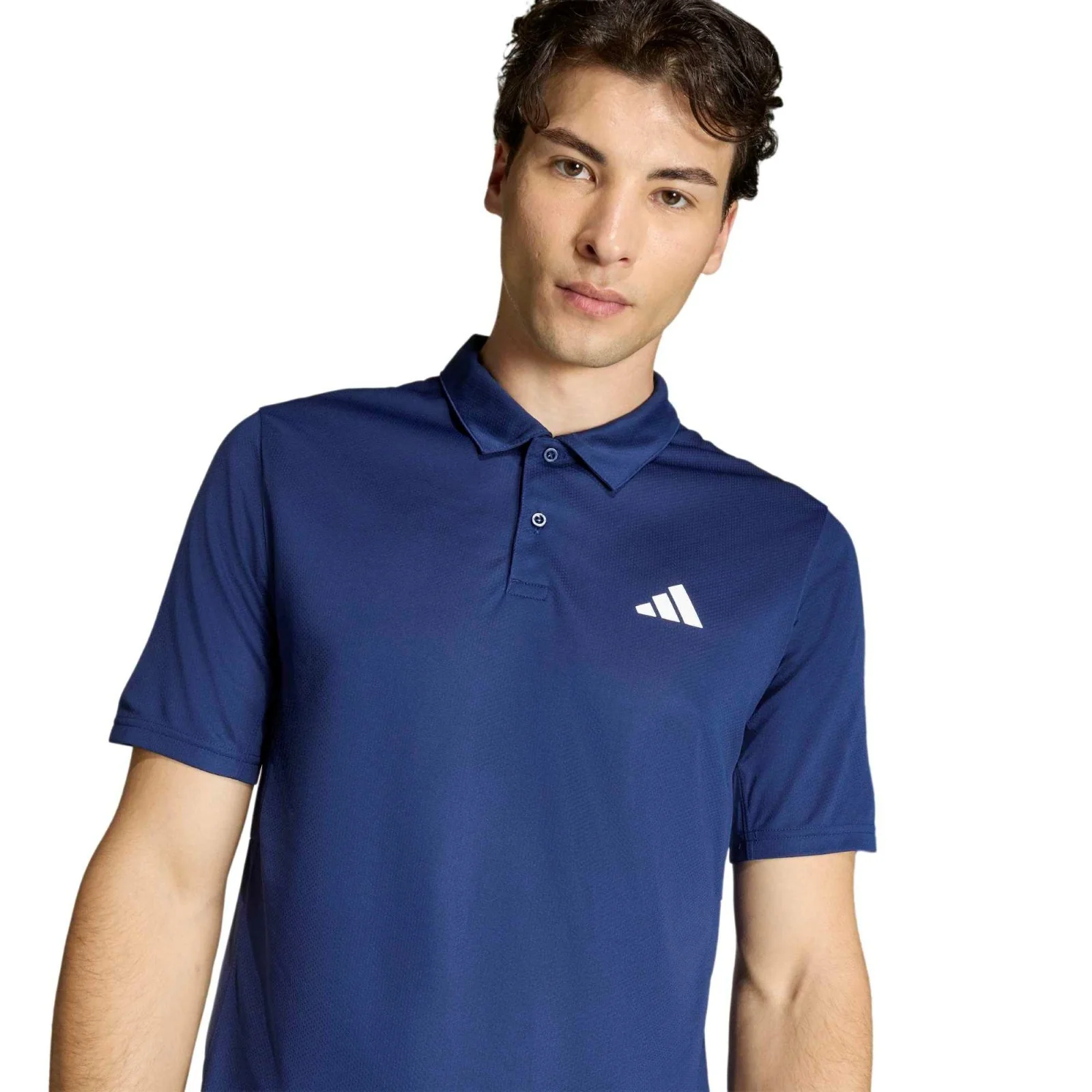 adidas Workout Essentials Mens Training Base Polo Shirt - Image 3