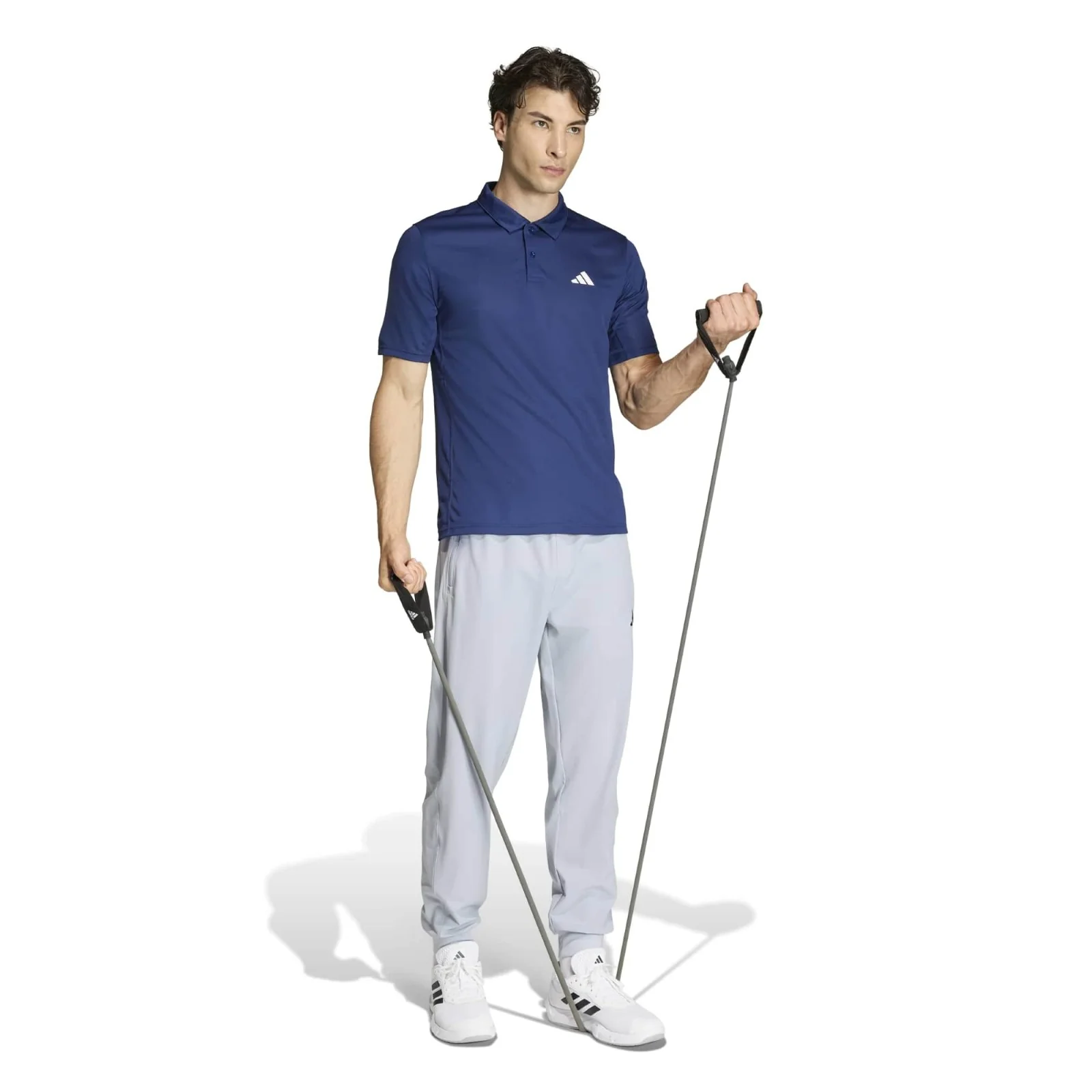 adidas Workout Essentials Mens Training Base Polo Shirt - Image 5