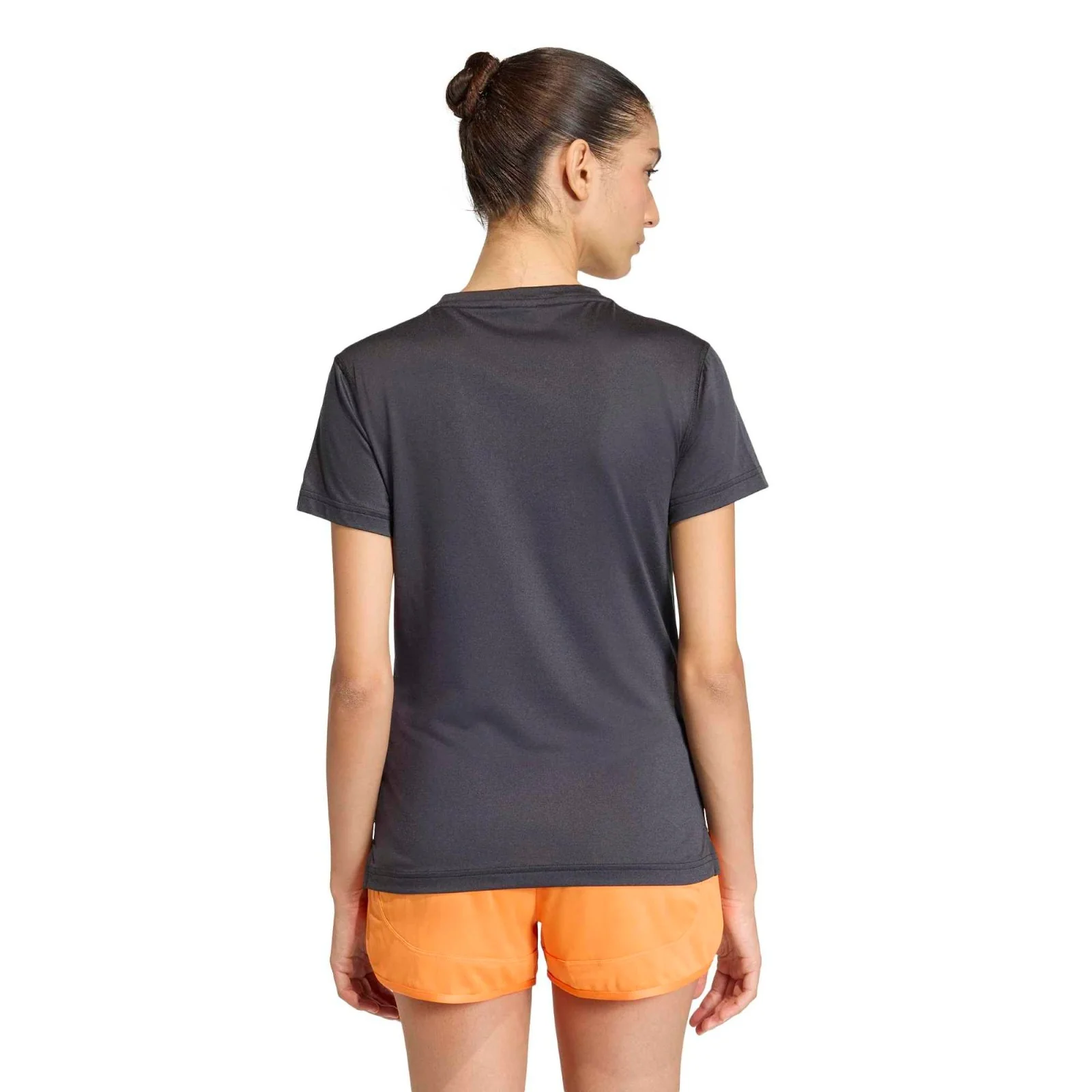adidas Workout Essentials Slim-Fit Womens V-Neck T-Shirt - Image 2