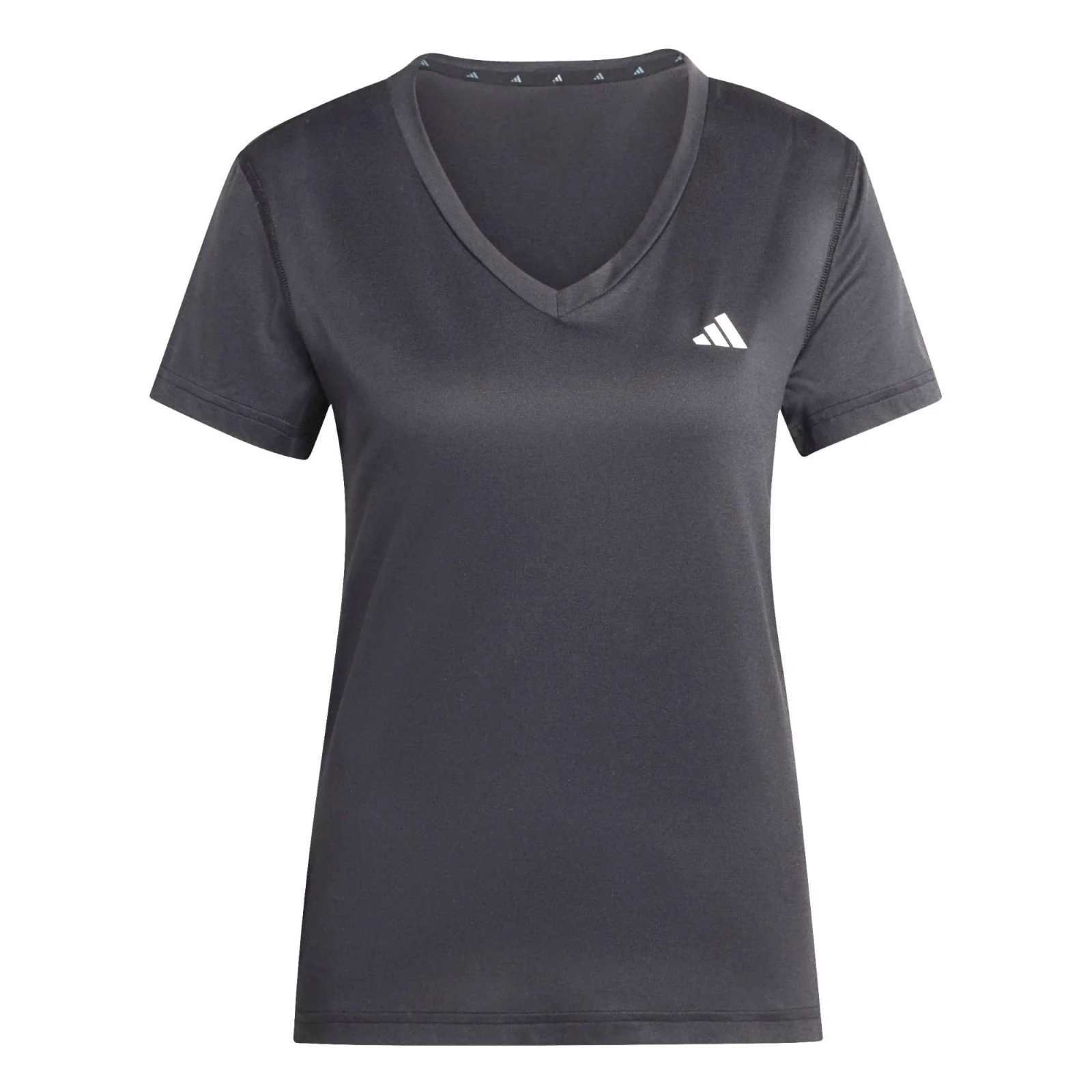 adidas Workout Essentials Slim-Fit Womens V-Neck T-Shirt - Image 7