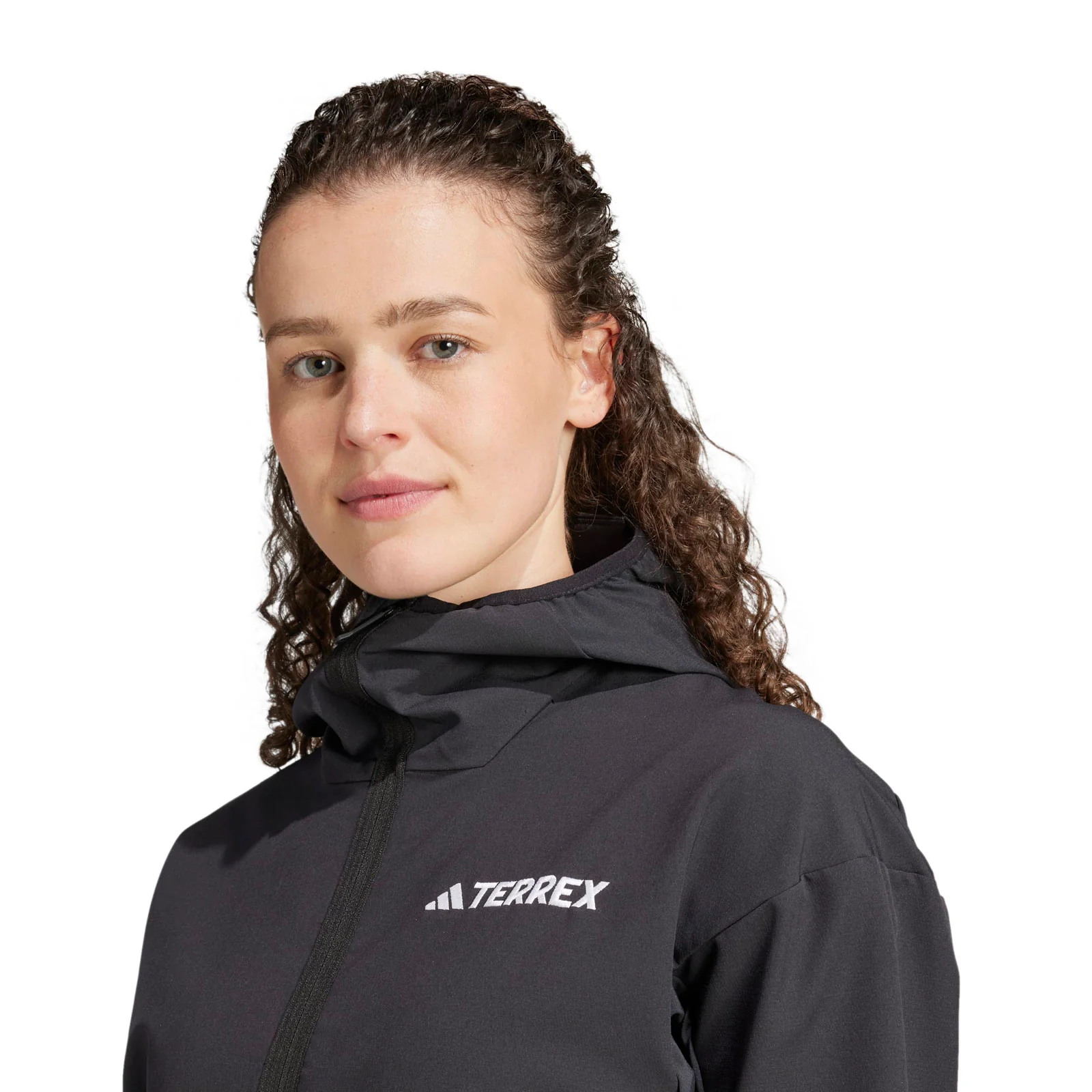adidas Terrex Multi Womens Regular-Fit Softshell Jacket - Image 4