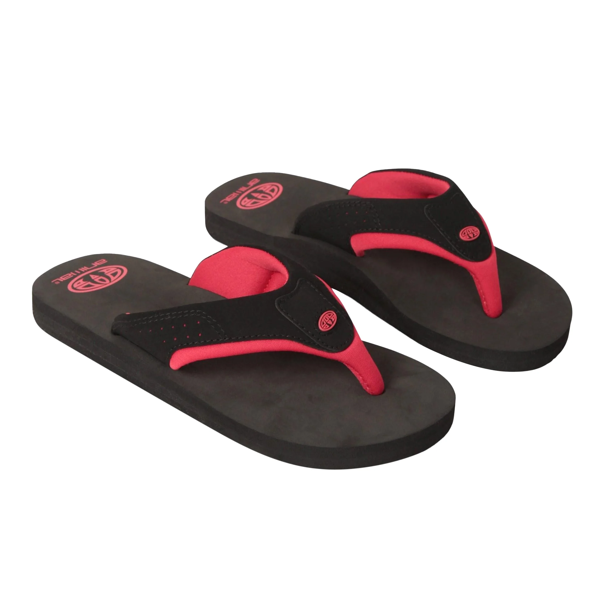 Animal Kids Jekyl Recycled Flip Flops Jet Black