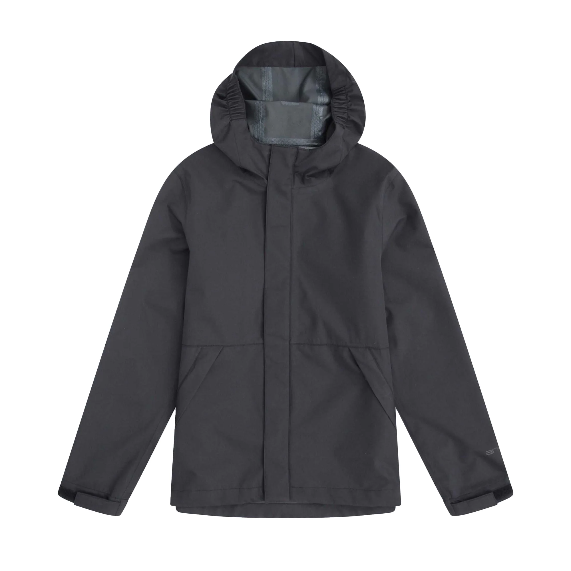 Animal Kids Pace Waterproof Packaway Jacket Black