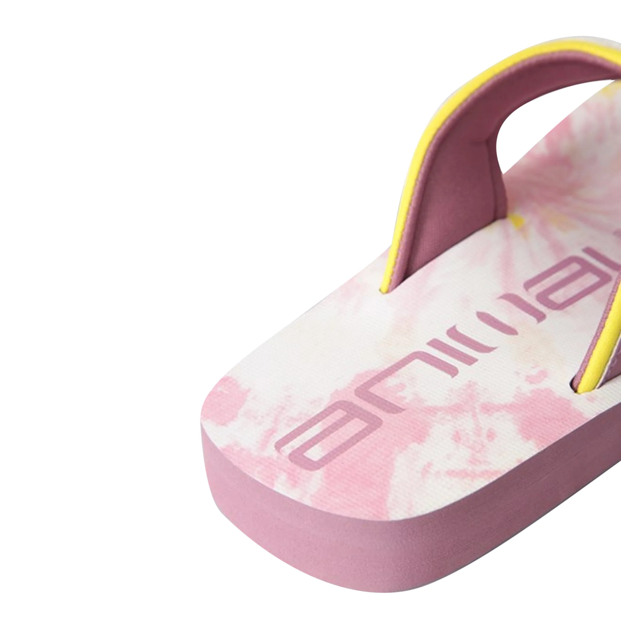 Animal Kids Swish Recycled Flip Flops Fuchsia - Image 2
