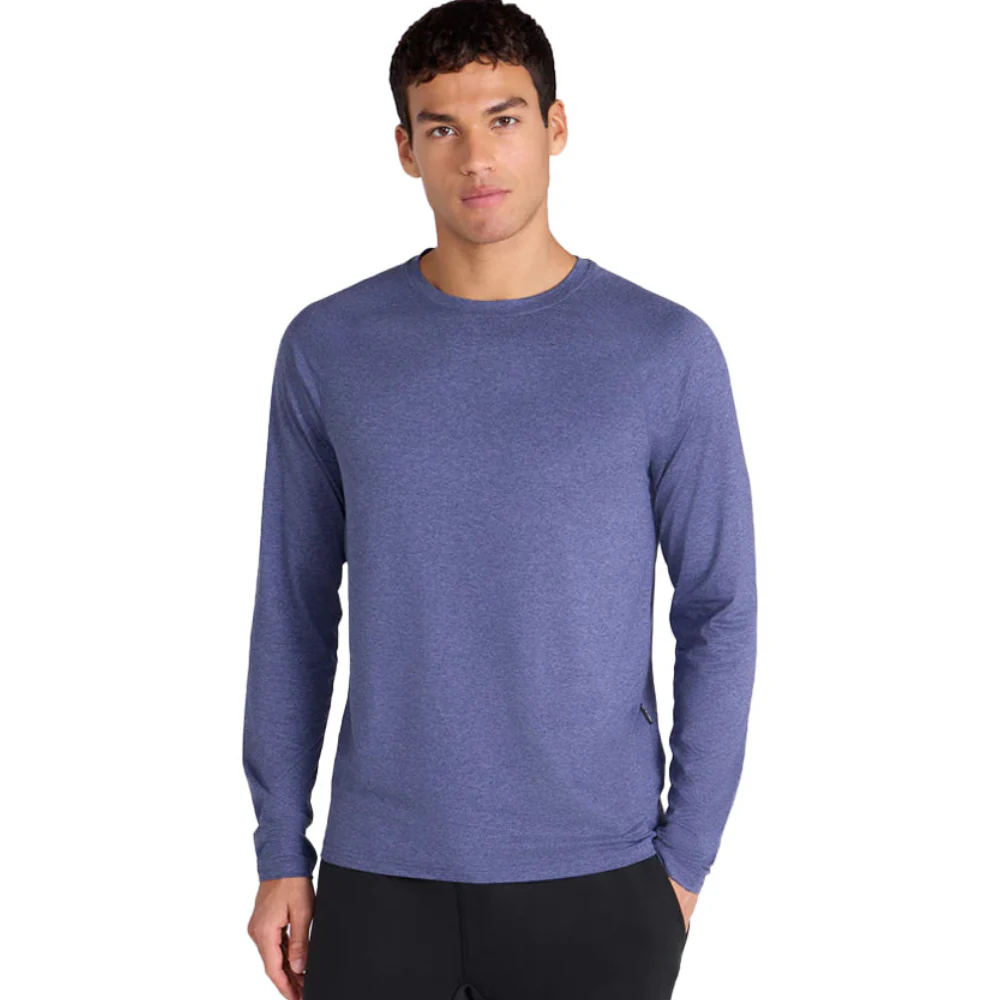 Animal Mens Active Long-Sleeved T-Shirt Blue