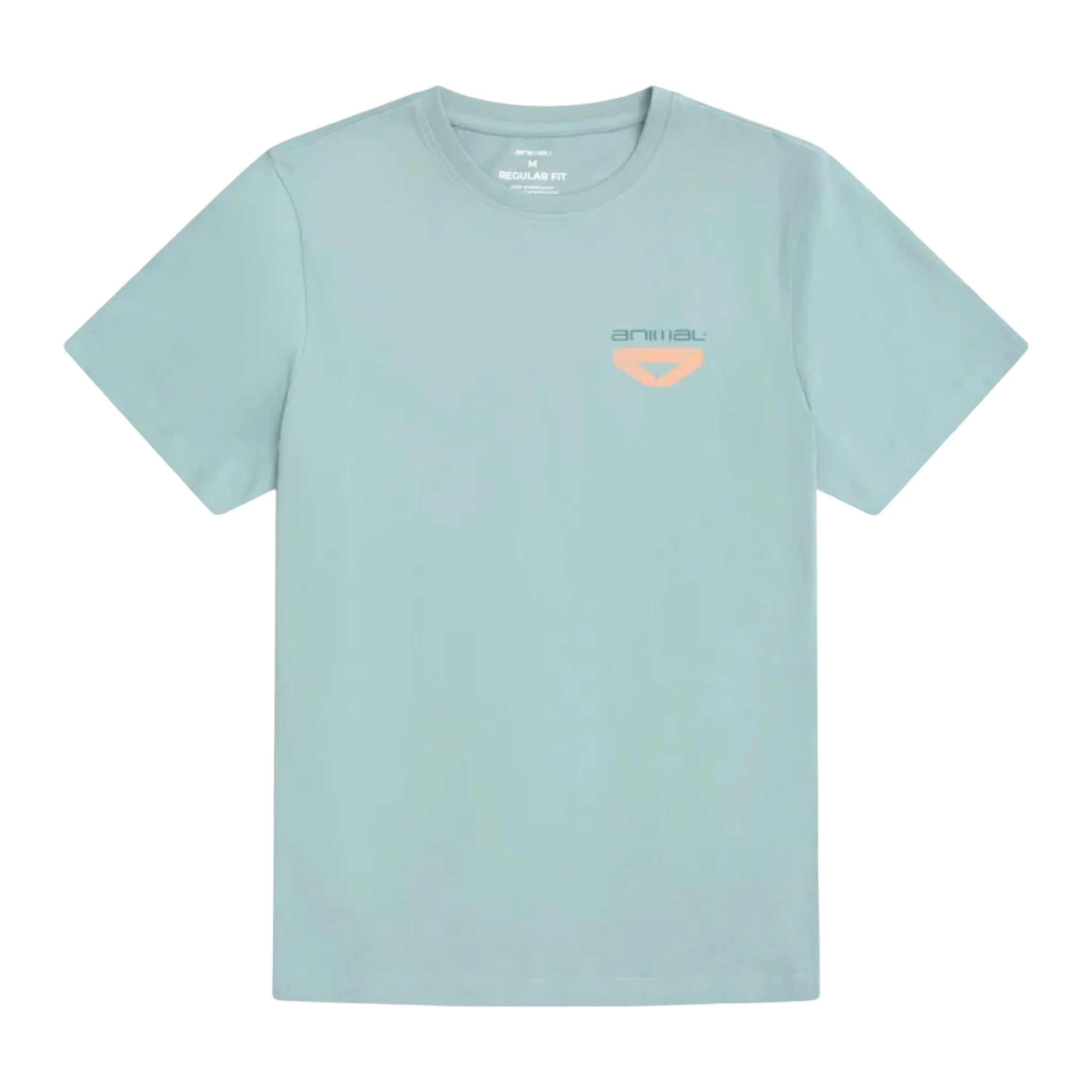 Animal Mens Jacob Organic T-Shirt Bright Blue