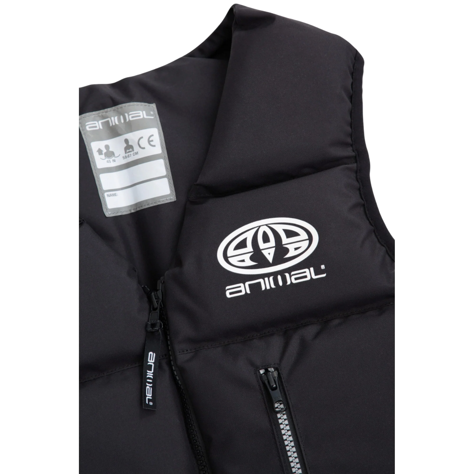 Animal Unisex Adult Mist Buoyancy Aid Jet Black - Image 3