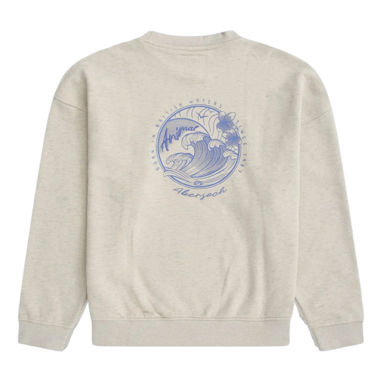 Animal Womens Dakota Abersoch Sweatshirt Beige - Image 2
