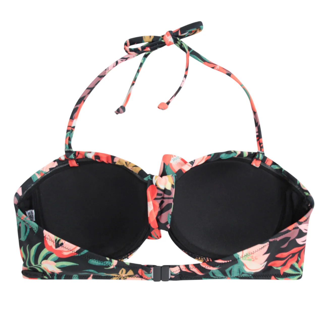 Animal Womens Docks Printed Front Tie Bikini Top Mixed - Image 2