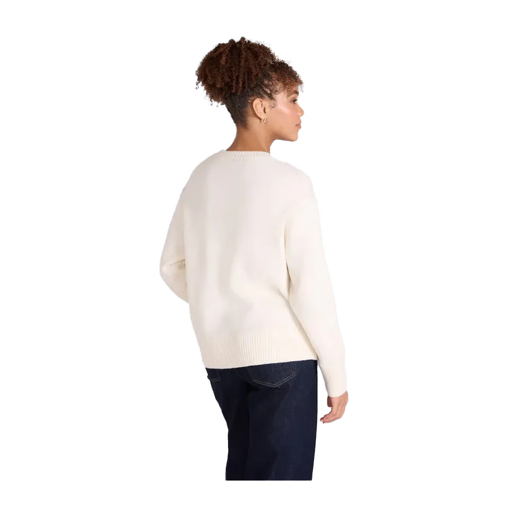 Animal Womens Fluffy Jumper Light Beige - Image 2