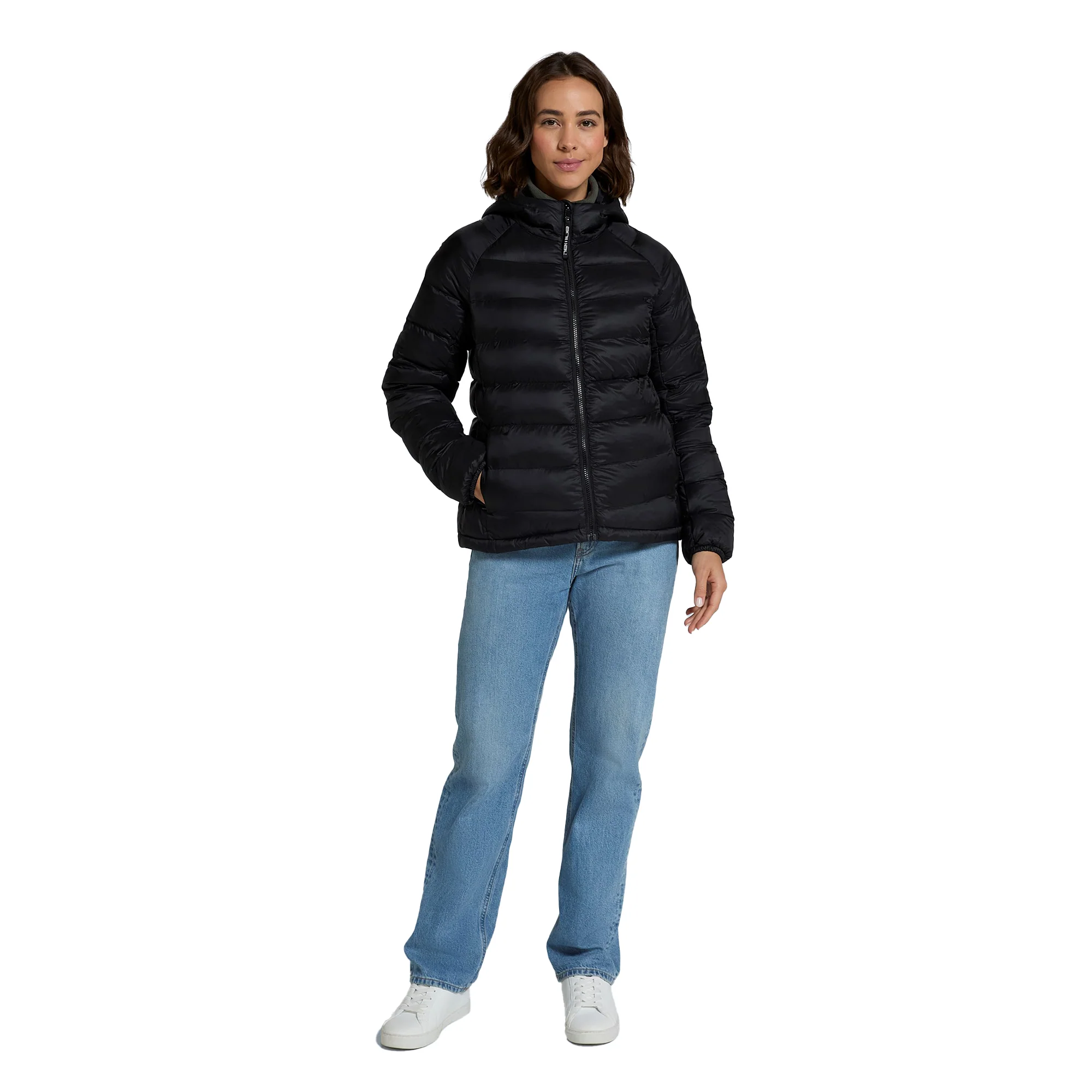 Animal Womens Light Cloud Cosi Padded Jacket Jet Black - Image 3