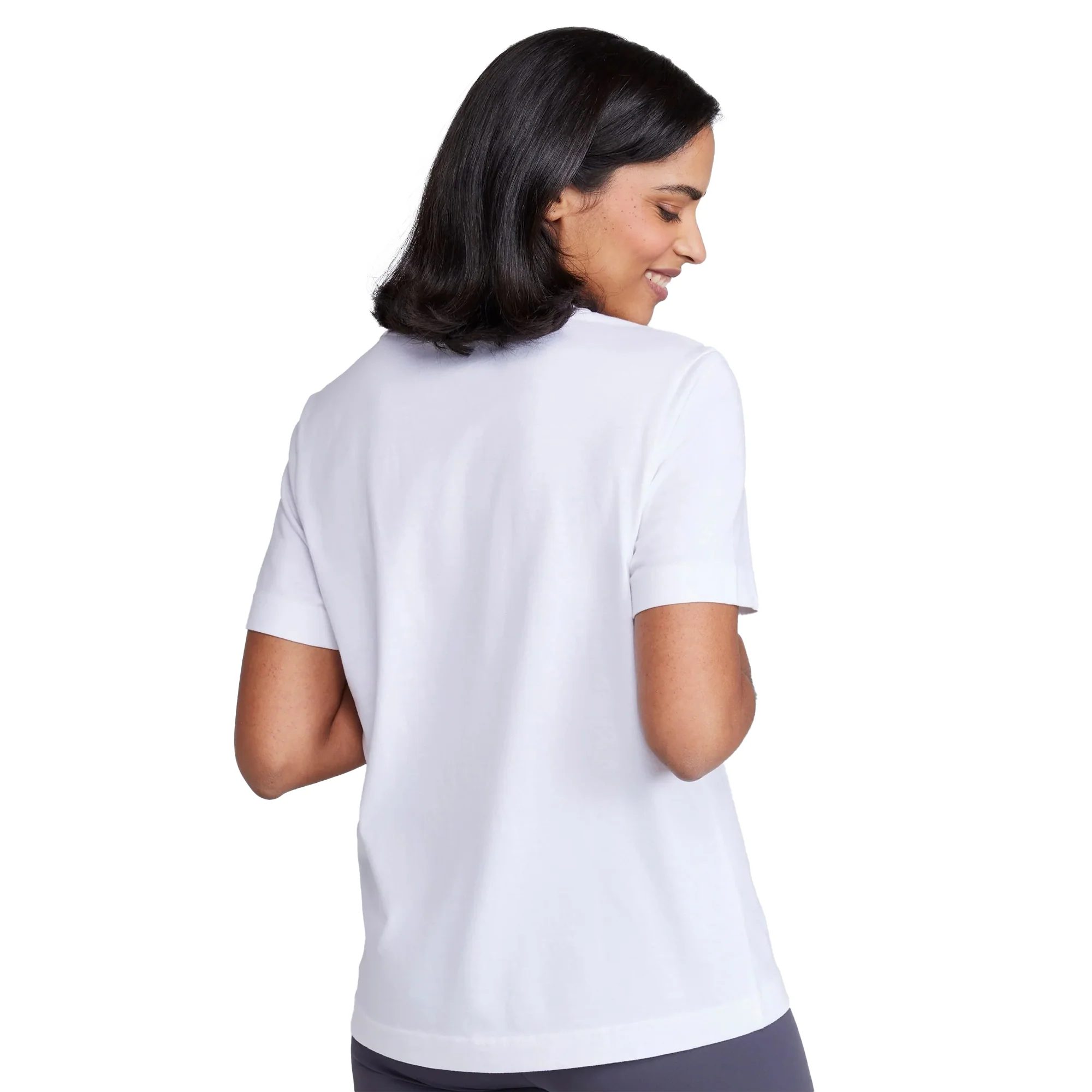Animal Womens Plain T-Shirt White - Image 2
