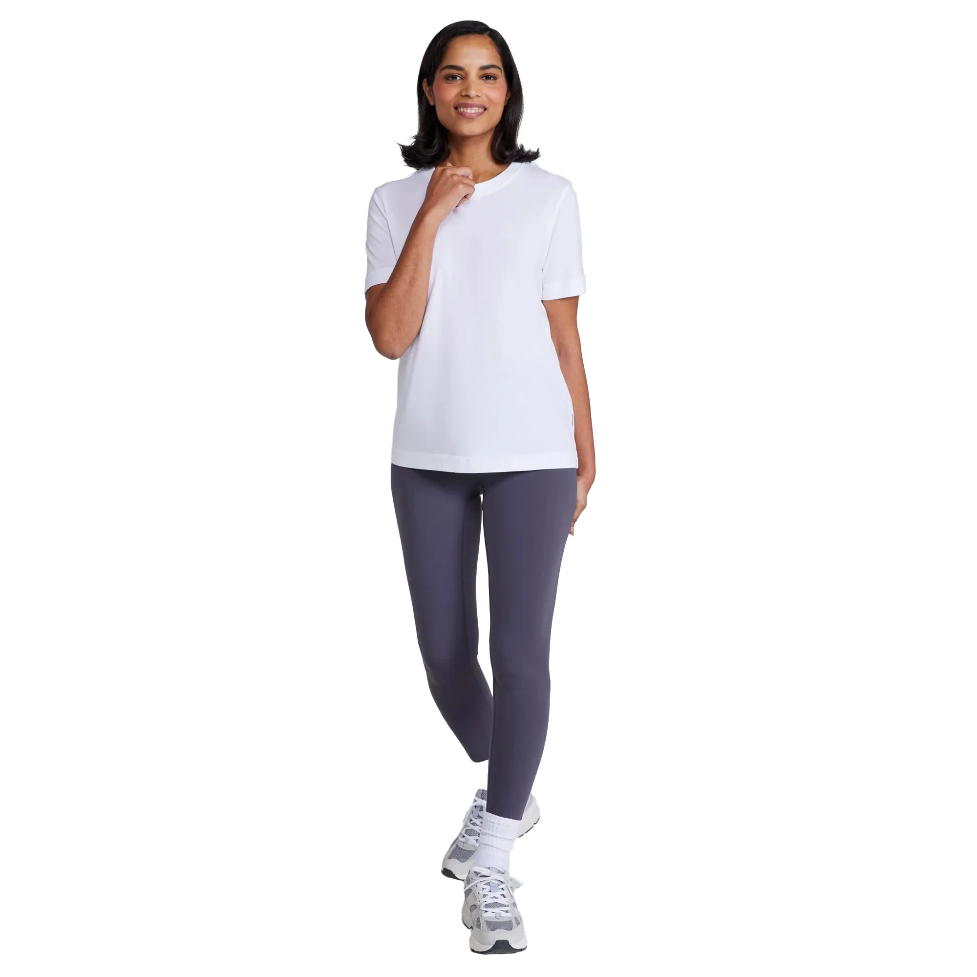 Animal Womens Plain T-Shirt White - Image 3