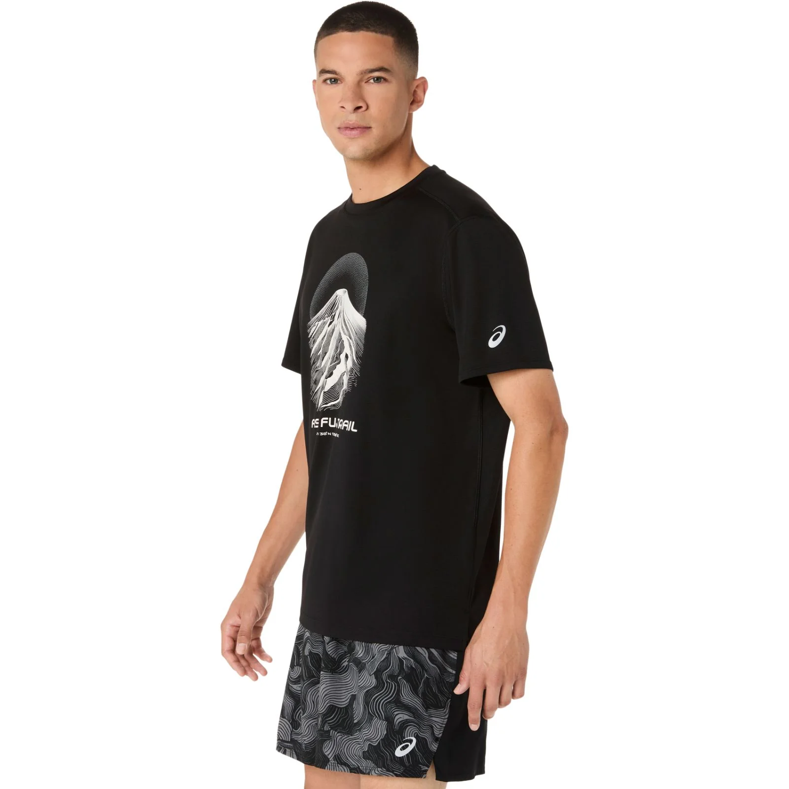 Asics FUJITRAIL™ LOGO Mens Short-Sleeve Top - Image 3