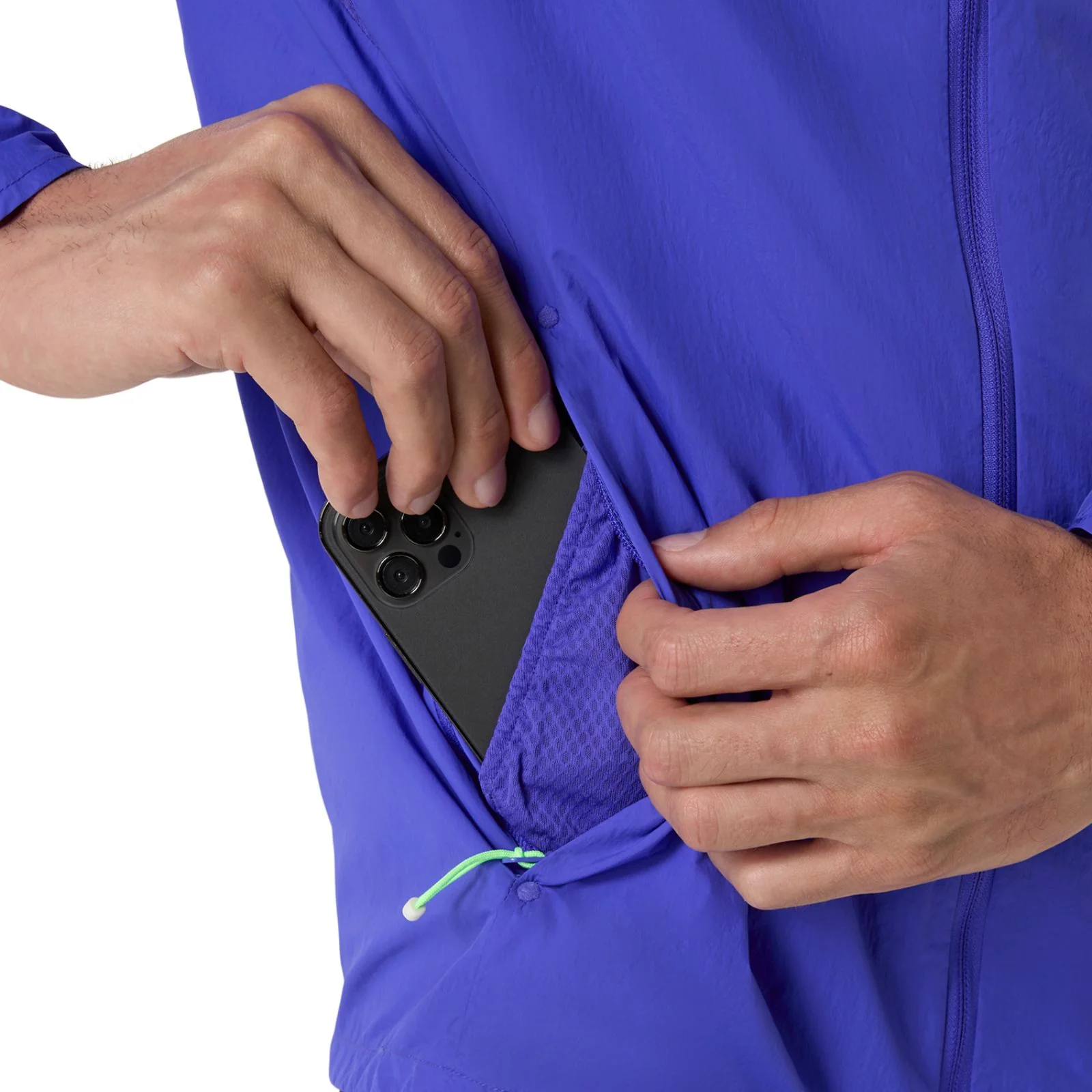 Asics Road Packable Mens Wind-Resistant Running Jacket - Image 8