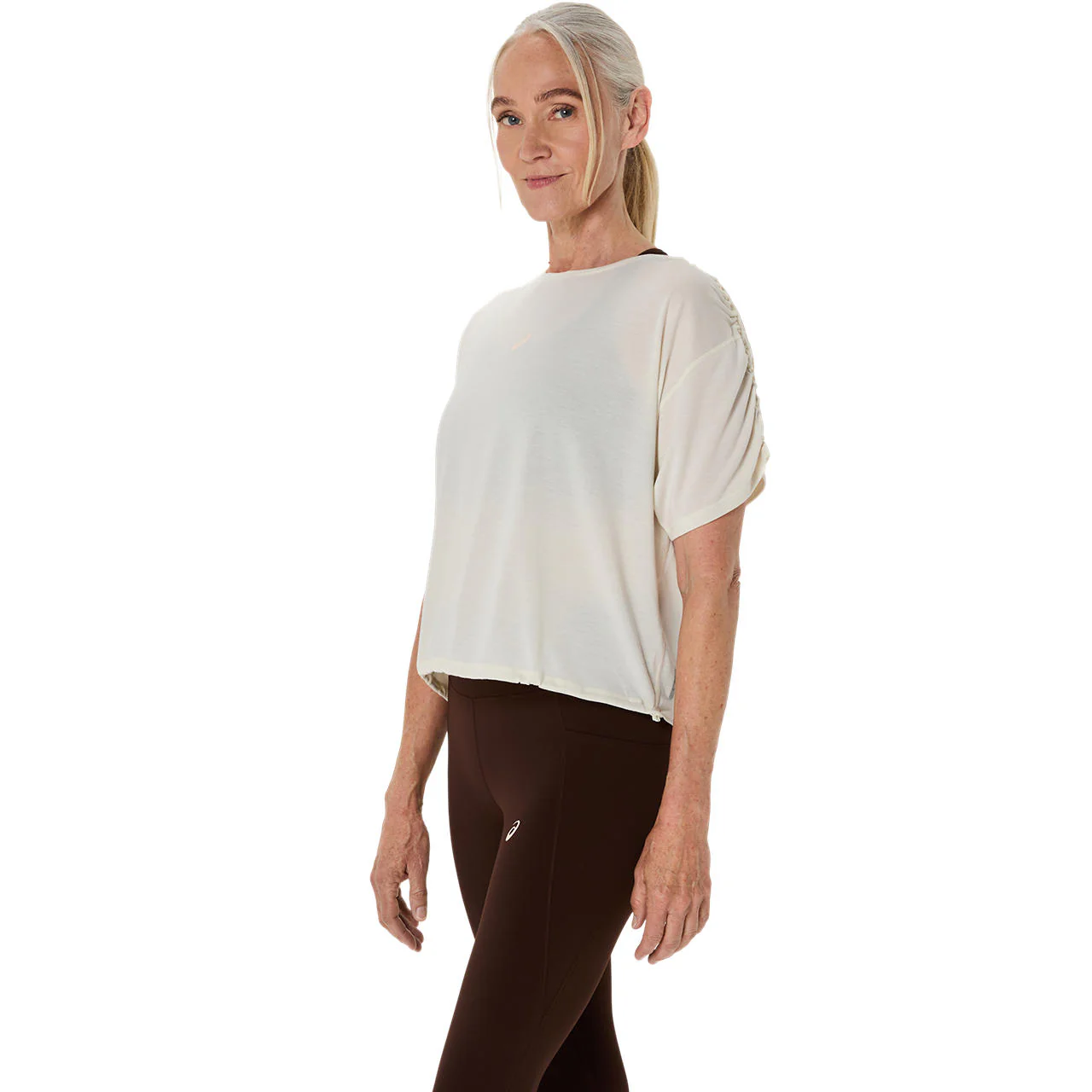 Asics Nagino Run Short Sleeve Womens Top - Image 3