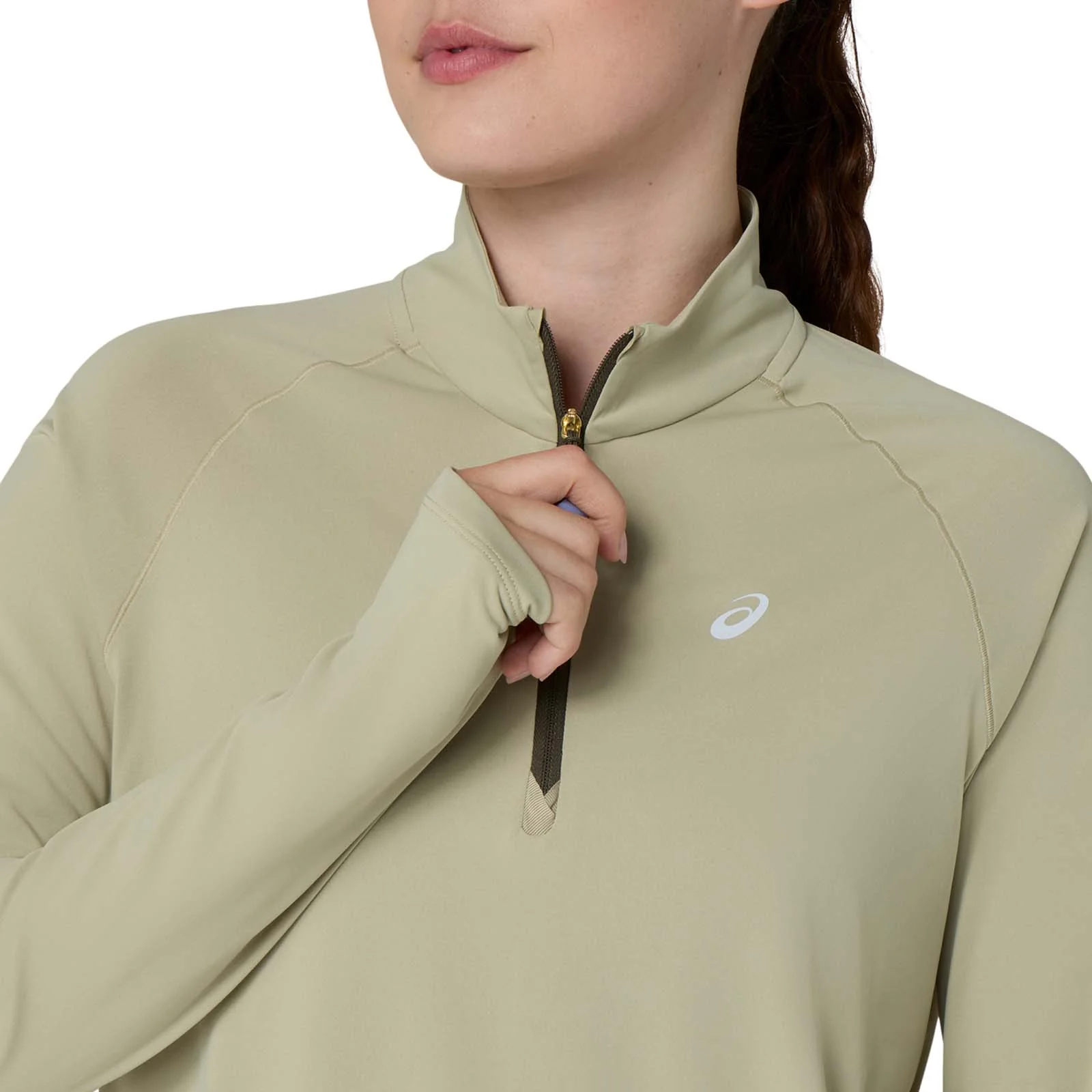ASICS Nagino™ Run Half Zip Womens Long Sleeve Top - Image 3