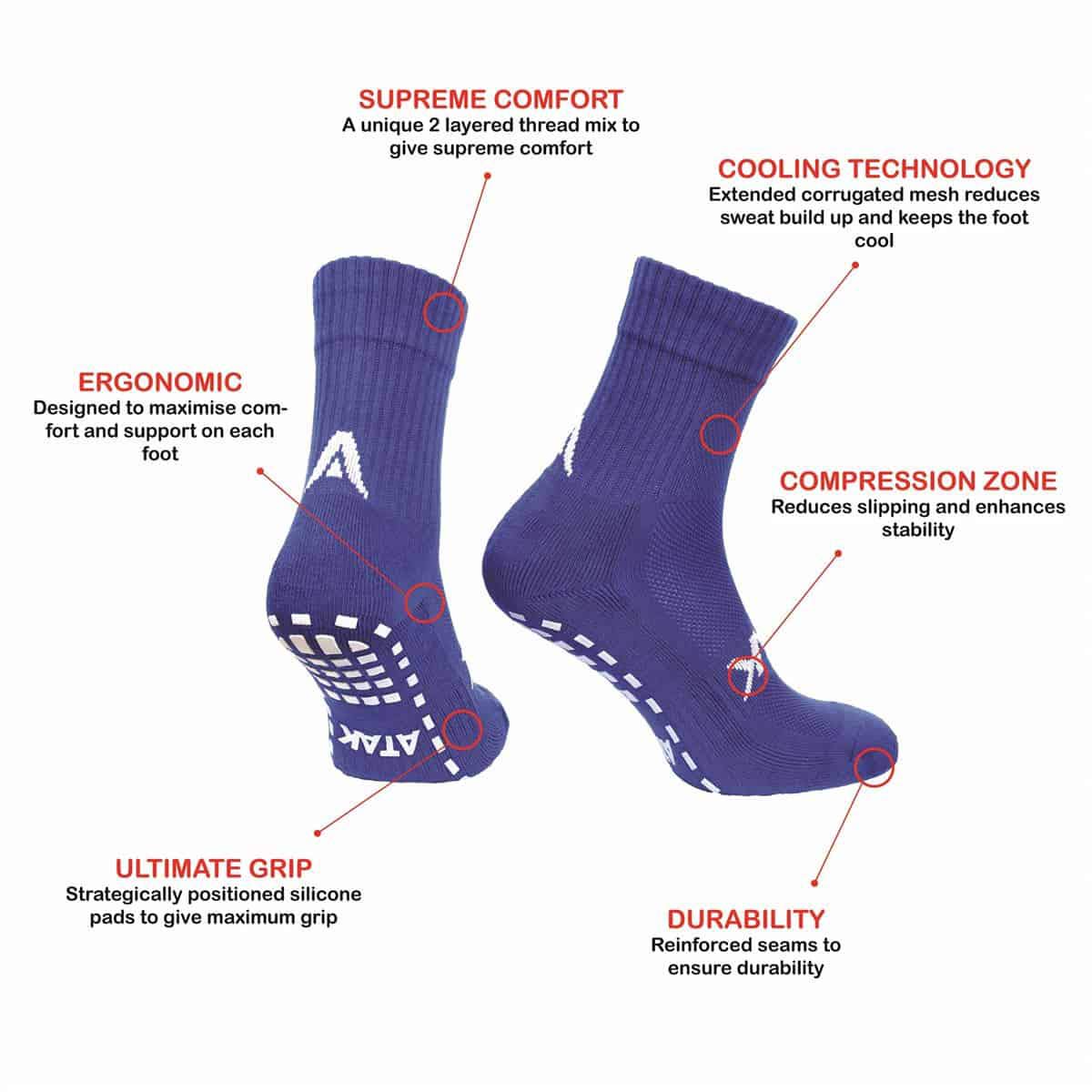 ATAK Gripzlite Pro Kids Socks - Image 6
