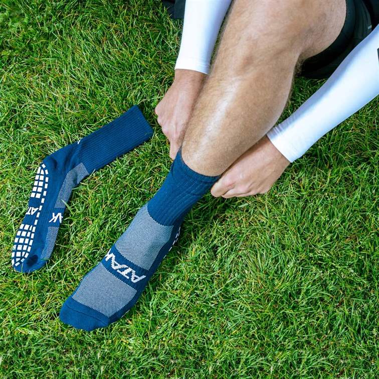 Atak Shox Grip Midleg Kids Socks - Image 5