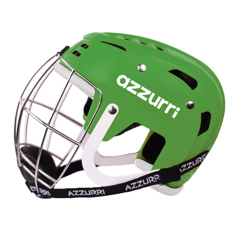 Azzurri HXM Hurling / Camogie Helmet - Green