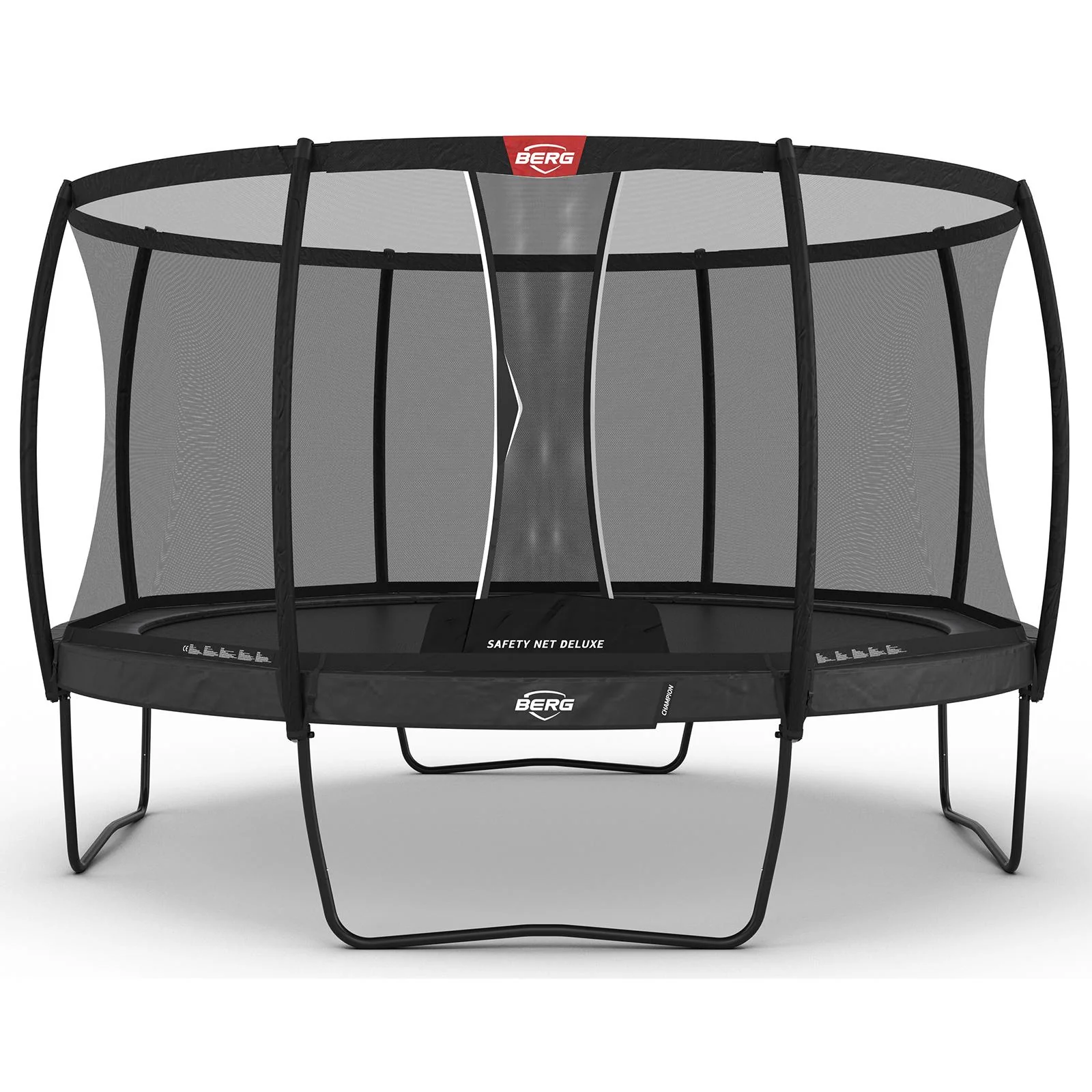 BERG Champion Regular 430 Trampoline Grey + Safety Net Deluxe