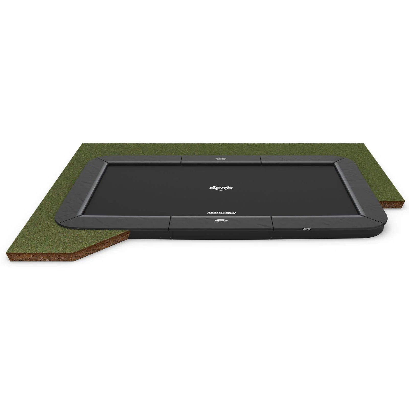 BERG SPORTS Ultim Champion FlatGround 500 Trampoline Grey