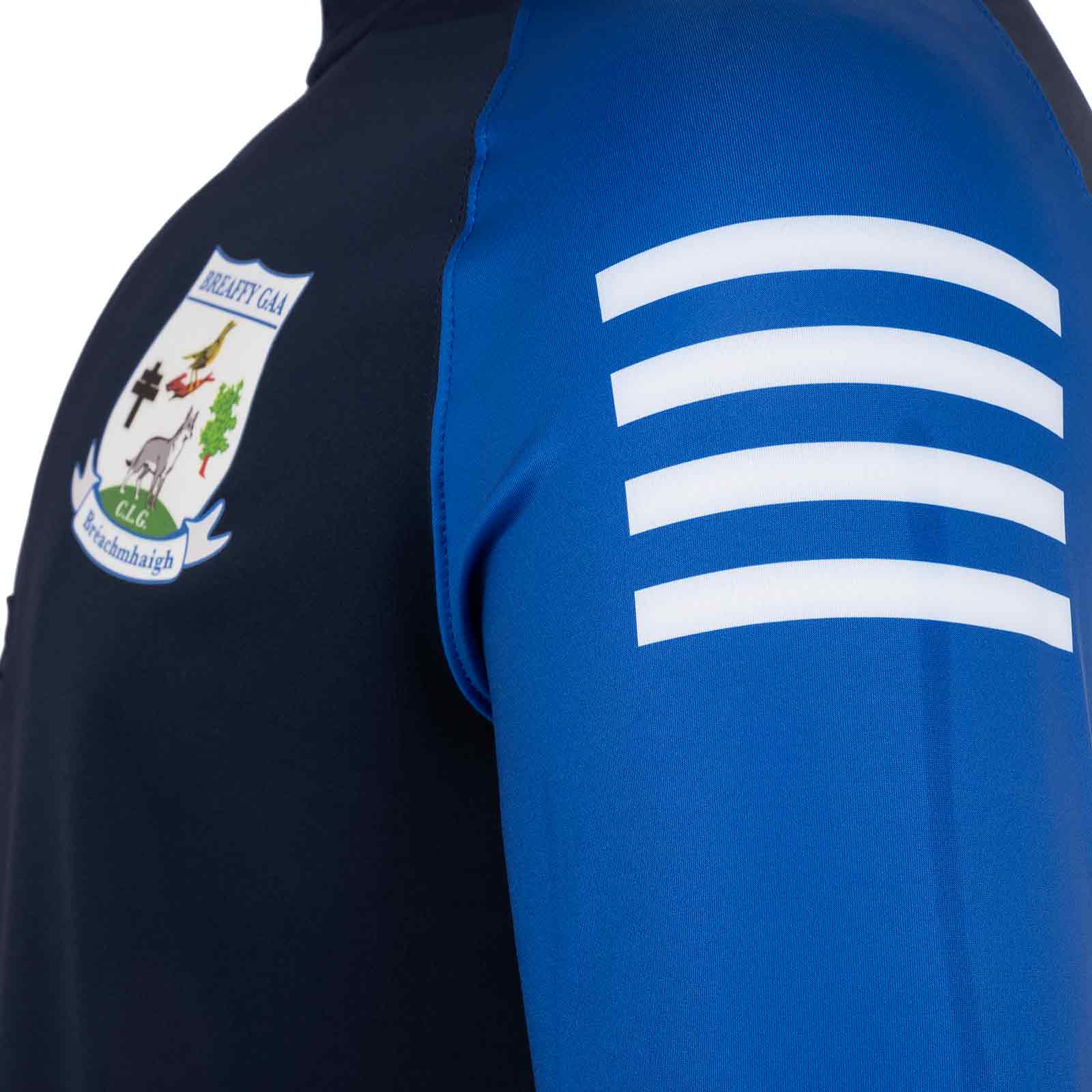 Breaffy GAA 2025/26 Mid Layer Half Zip Kids Top - Image 4