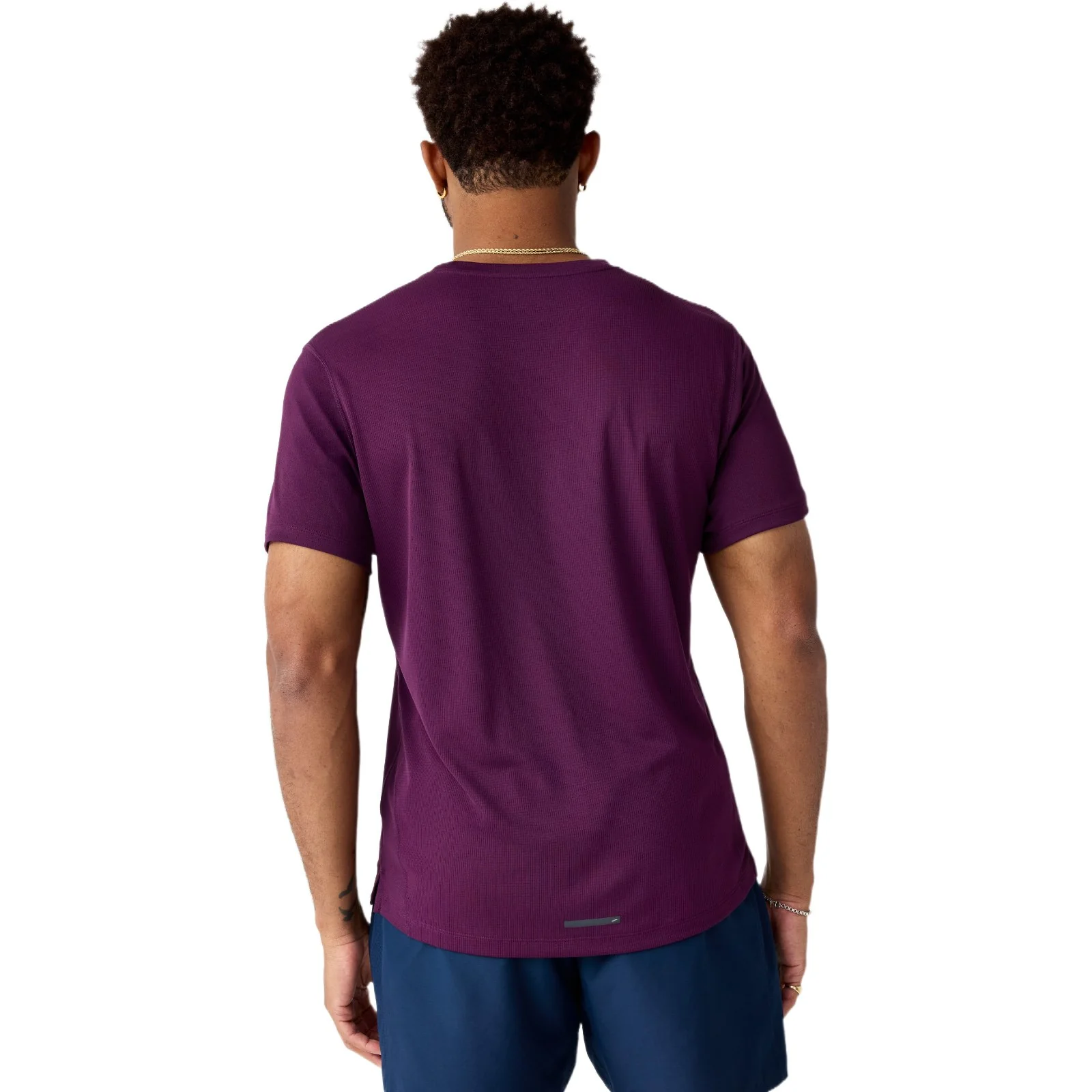 Brooks Dash Mens Short-Sleeve Running T-Shirt - Image 2