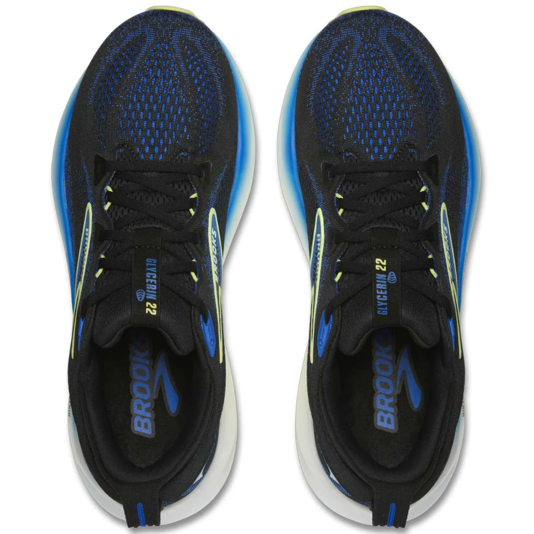 Brooks Glycerin 22 Mens Black/Yellow - Image 3