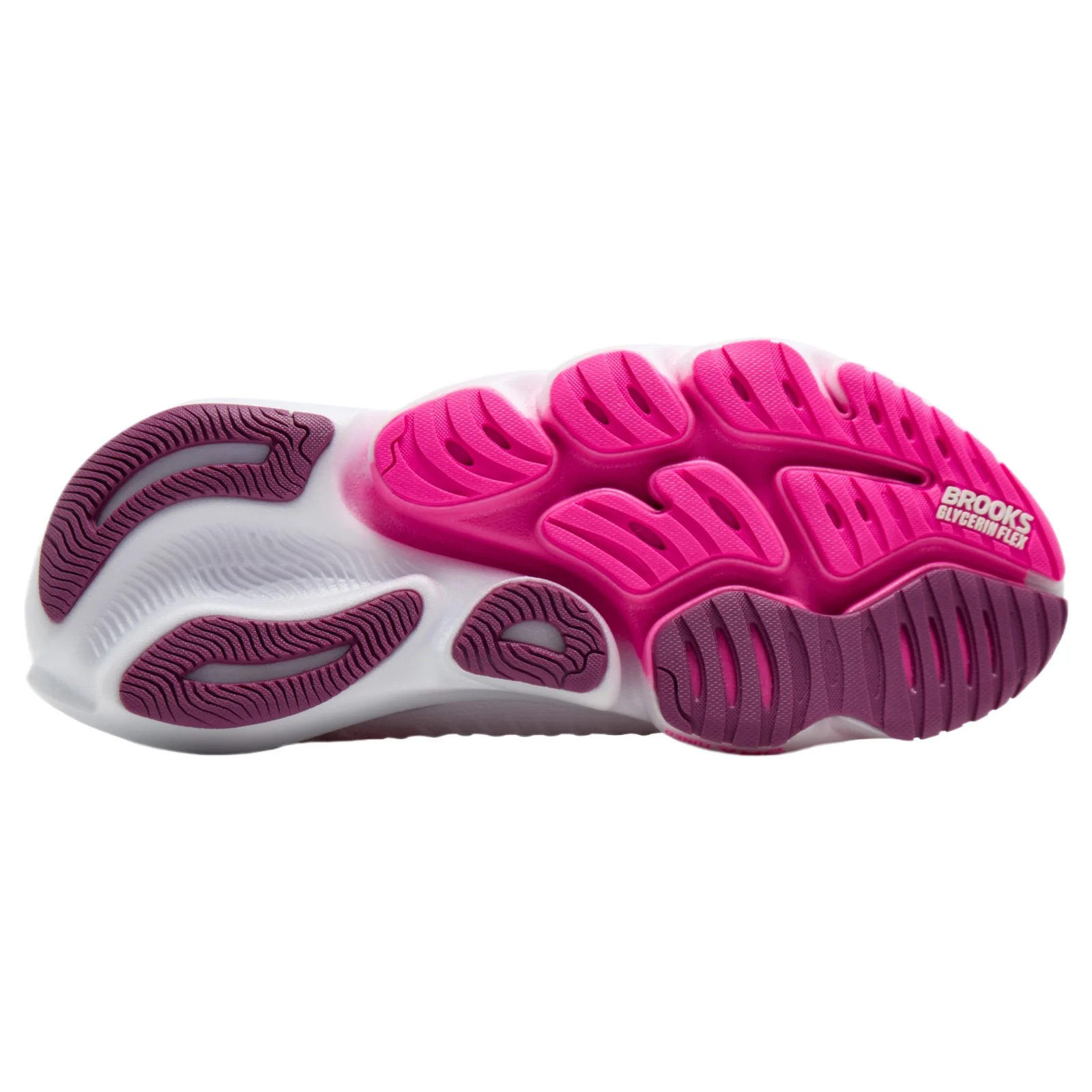 Brooks Womens Glycerin Flex Running Shoes Pink - Image 4