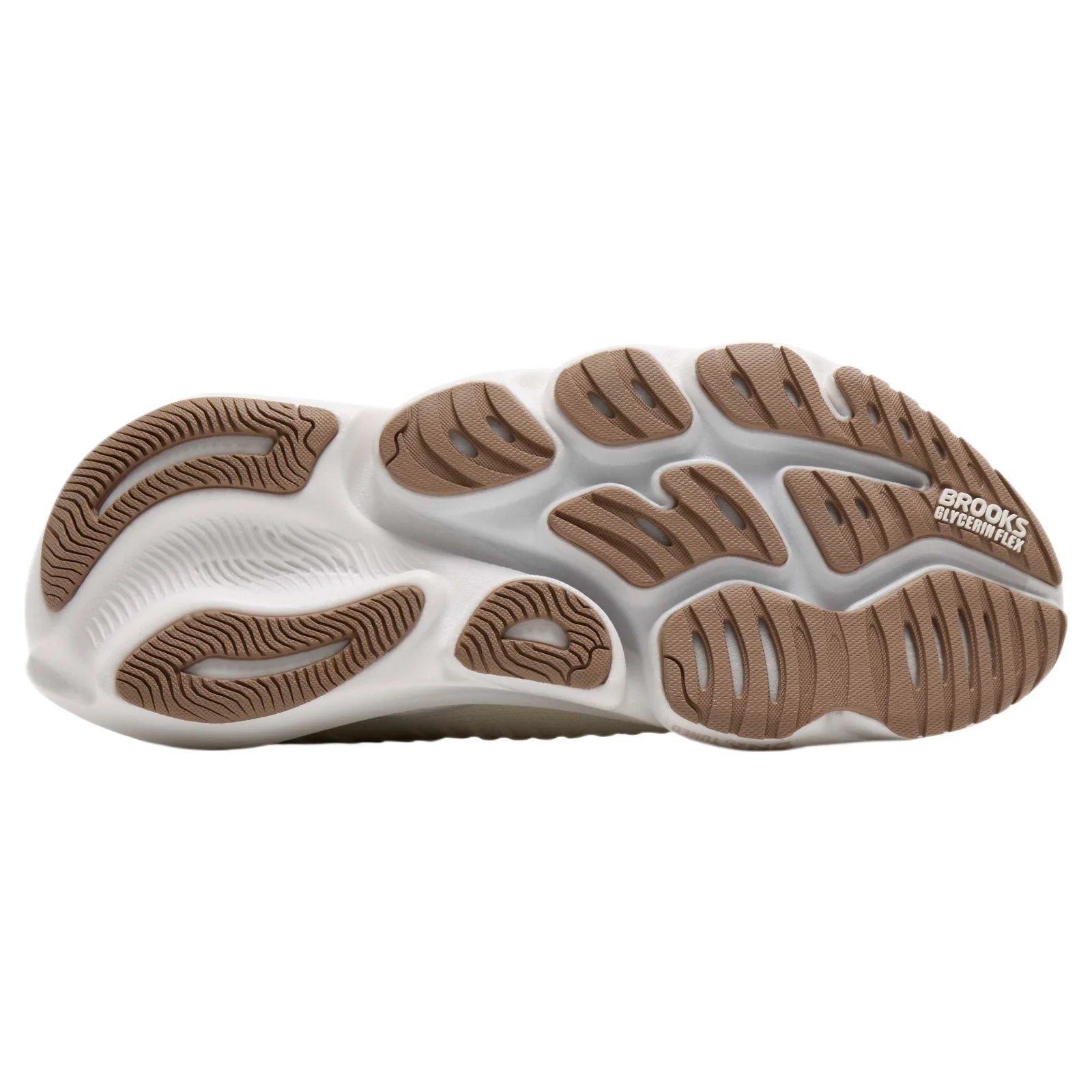 Brooks Womens Glycerin Flex Running Shoes White - Image 4