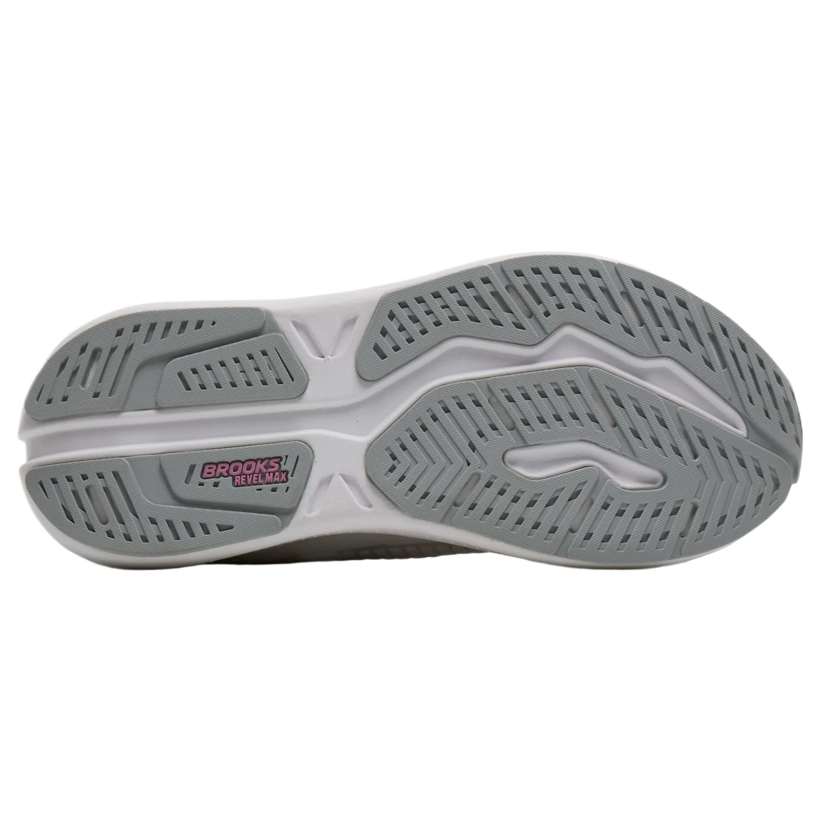 Brooks Womens Revel Max Running Shoes White - Image 4