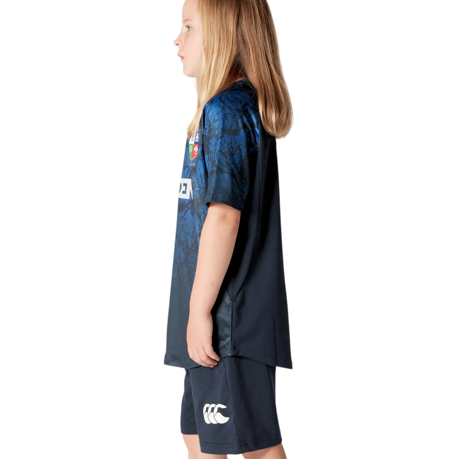 Canterbury British &amp; Irish Lions Rugby 2024/25 Superlight Kids Short Sleeved Training T-shirt - Image 3