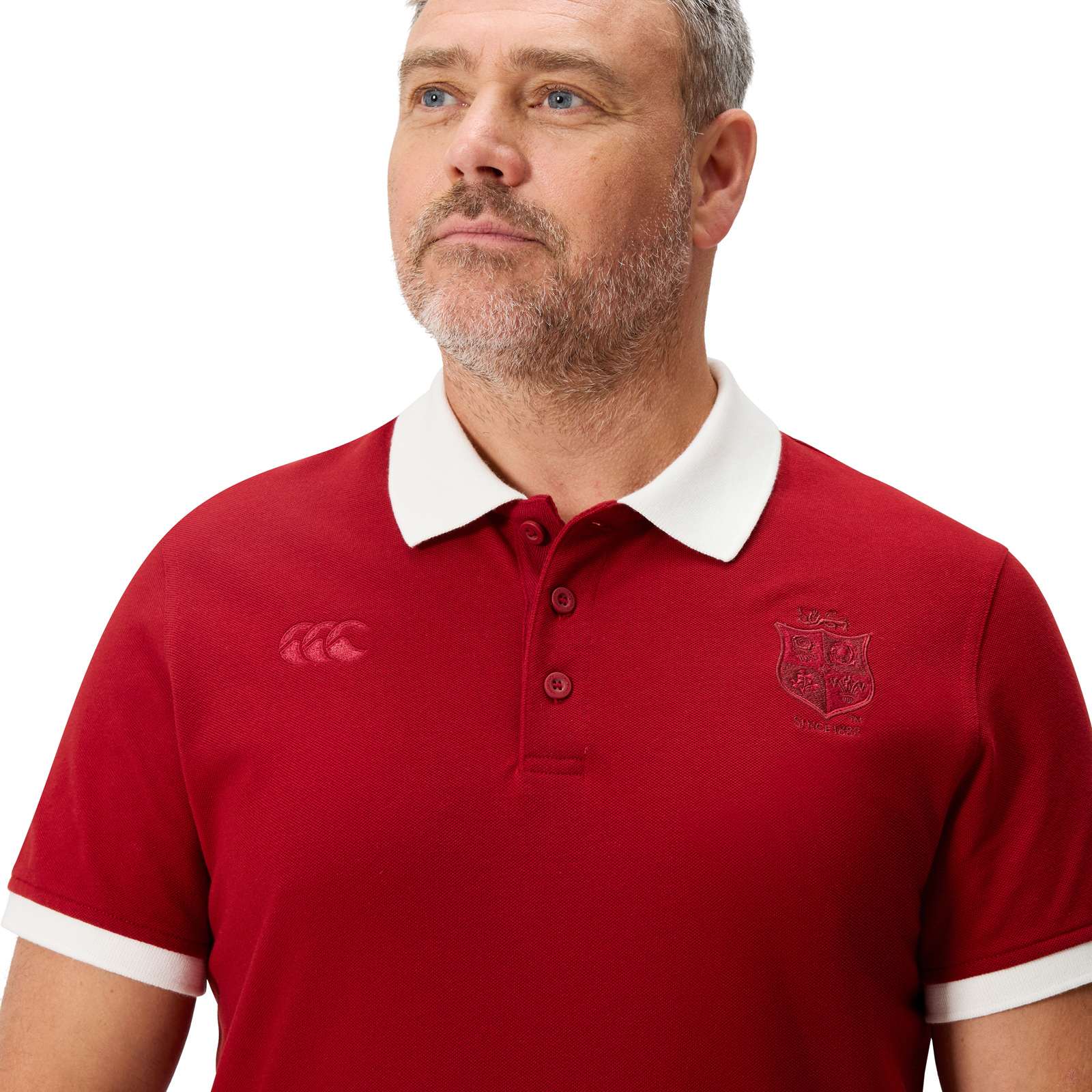 Canterbury British & Irish Lions Rugby The Classics Adults Polo Shirt - Image 4