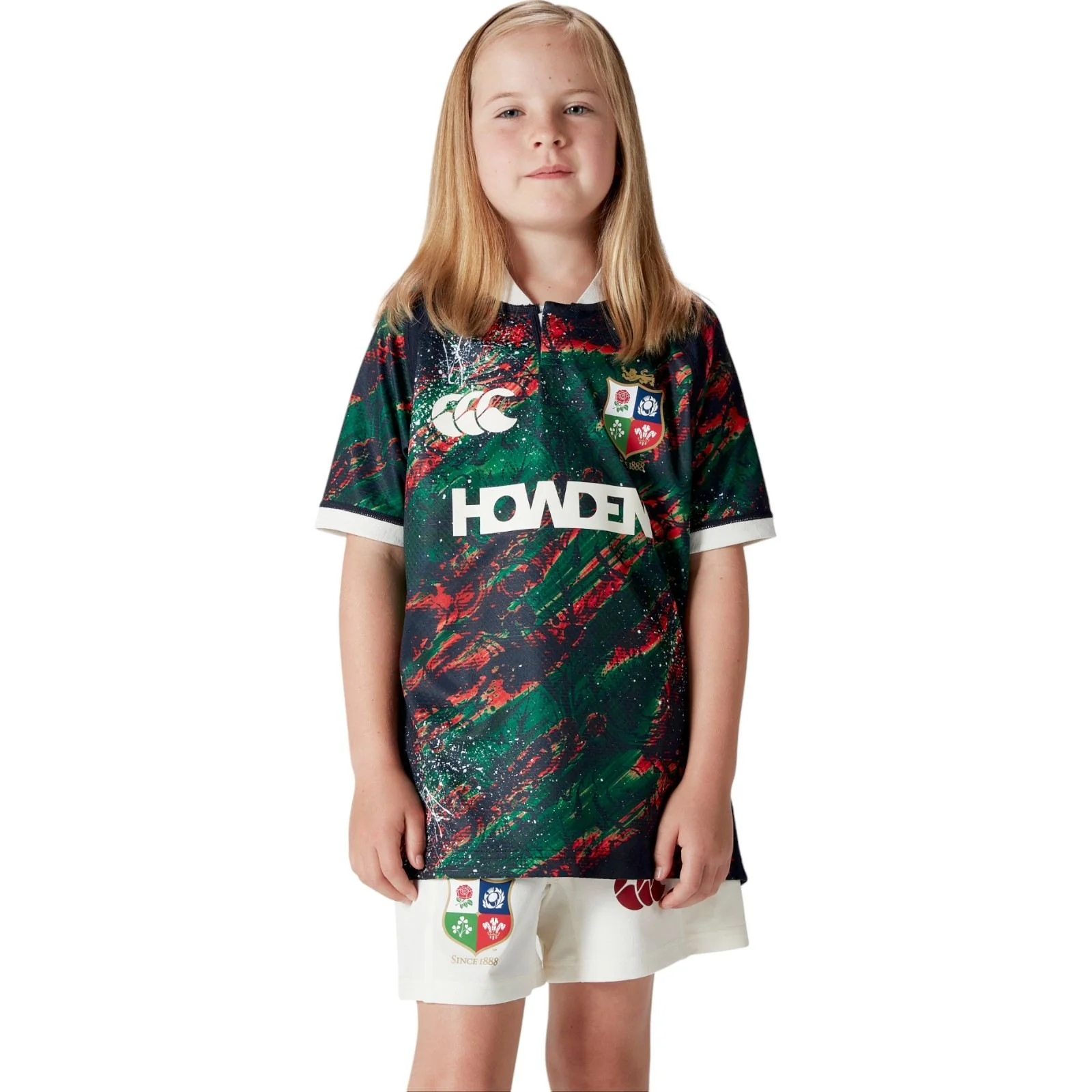 Canterbury British & Irish Lions Rugby Kids Warm Up Jersey