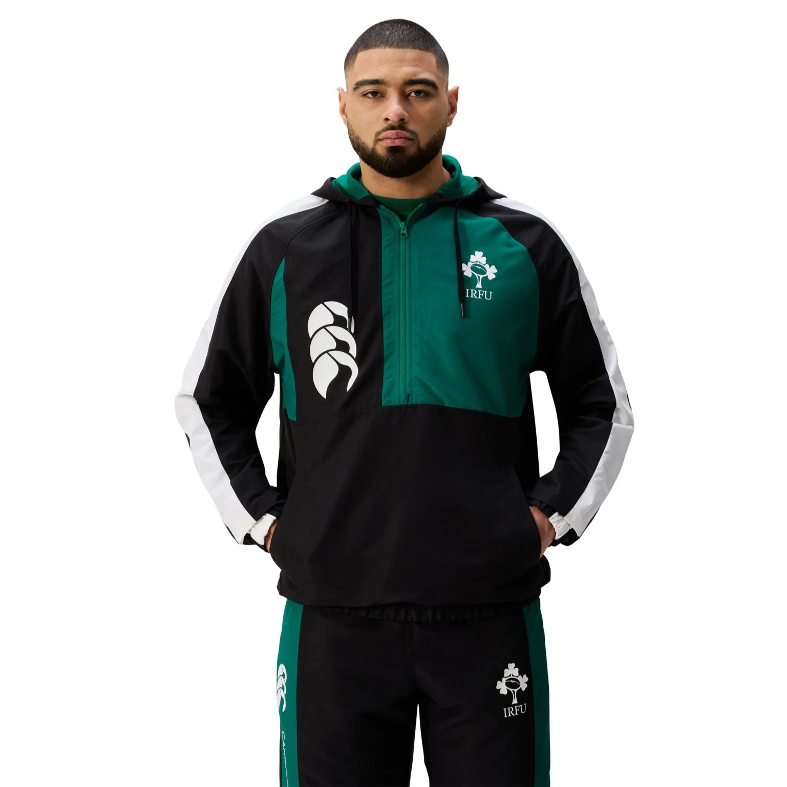 Canterbury IRFU Ireland Rugby Legends 2025/26 Unisex Jacket