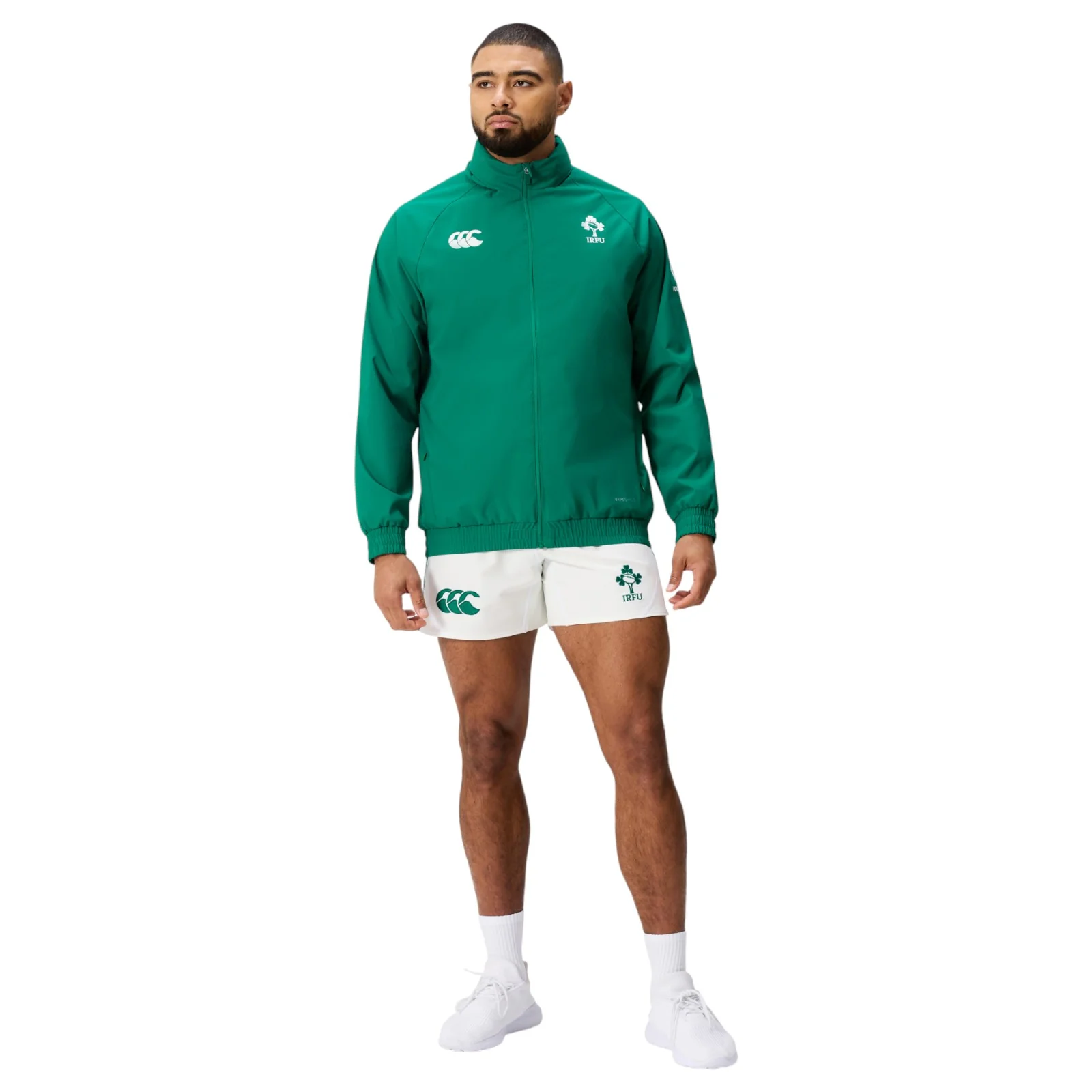 Canterbury IRFU Ireland Rugby Mens Full-Zip Anthem Jacket - Image 11