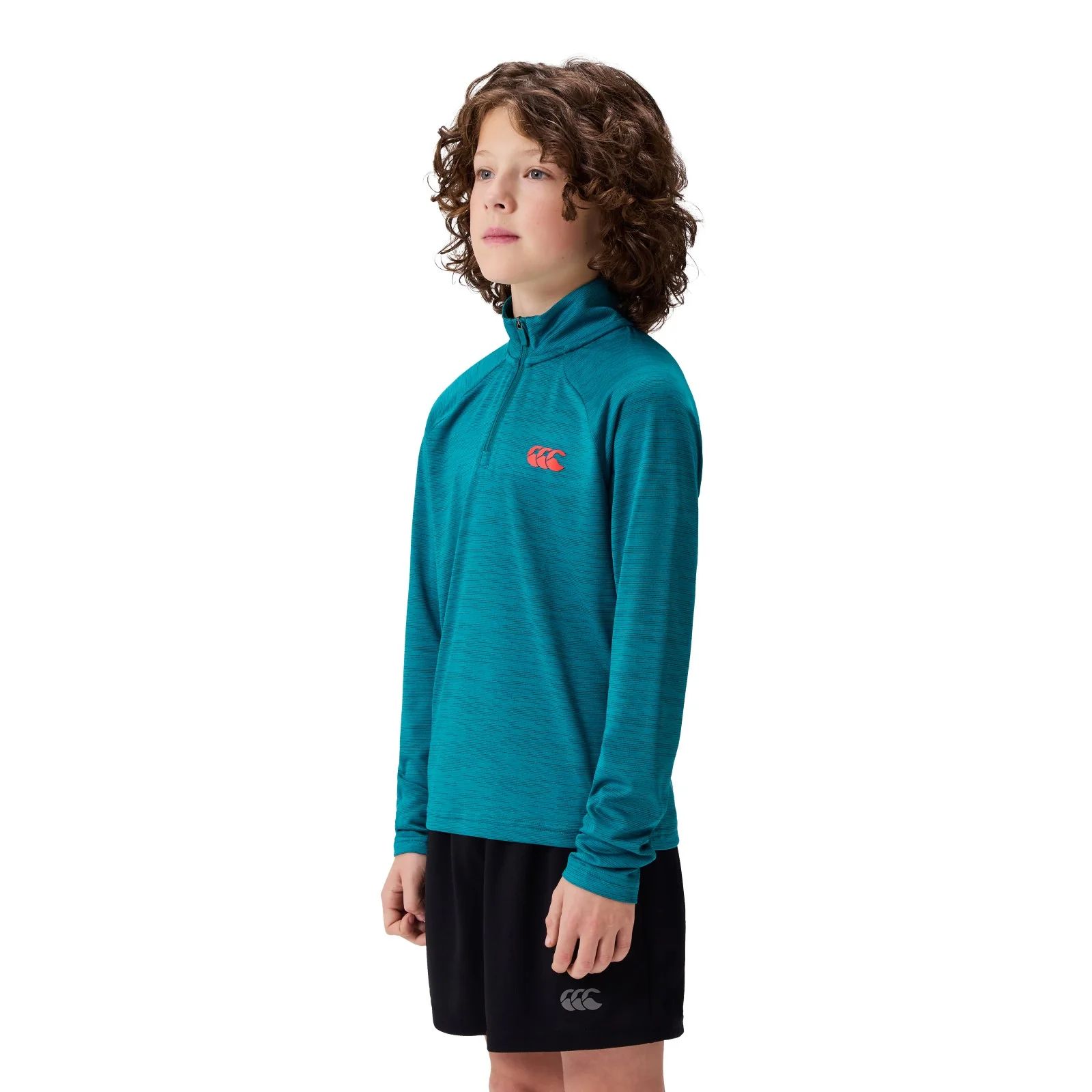 Canterbury Tempo+ Kids Half-Zip Training Top - Image 3