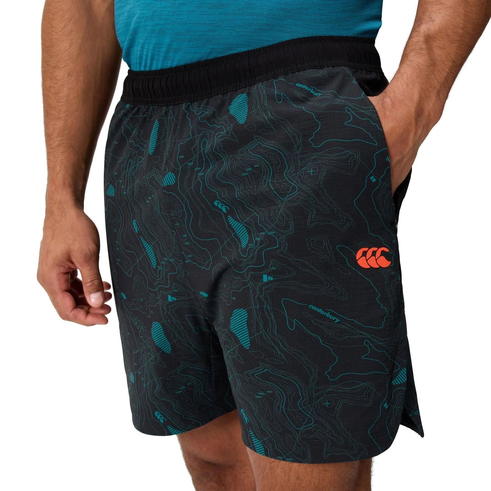 Canterbury Tempo+ Woven Mens 5-Inch Training Shorts - Image 4