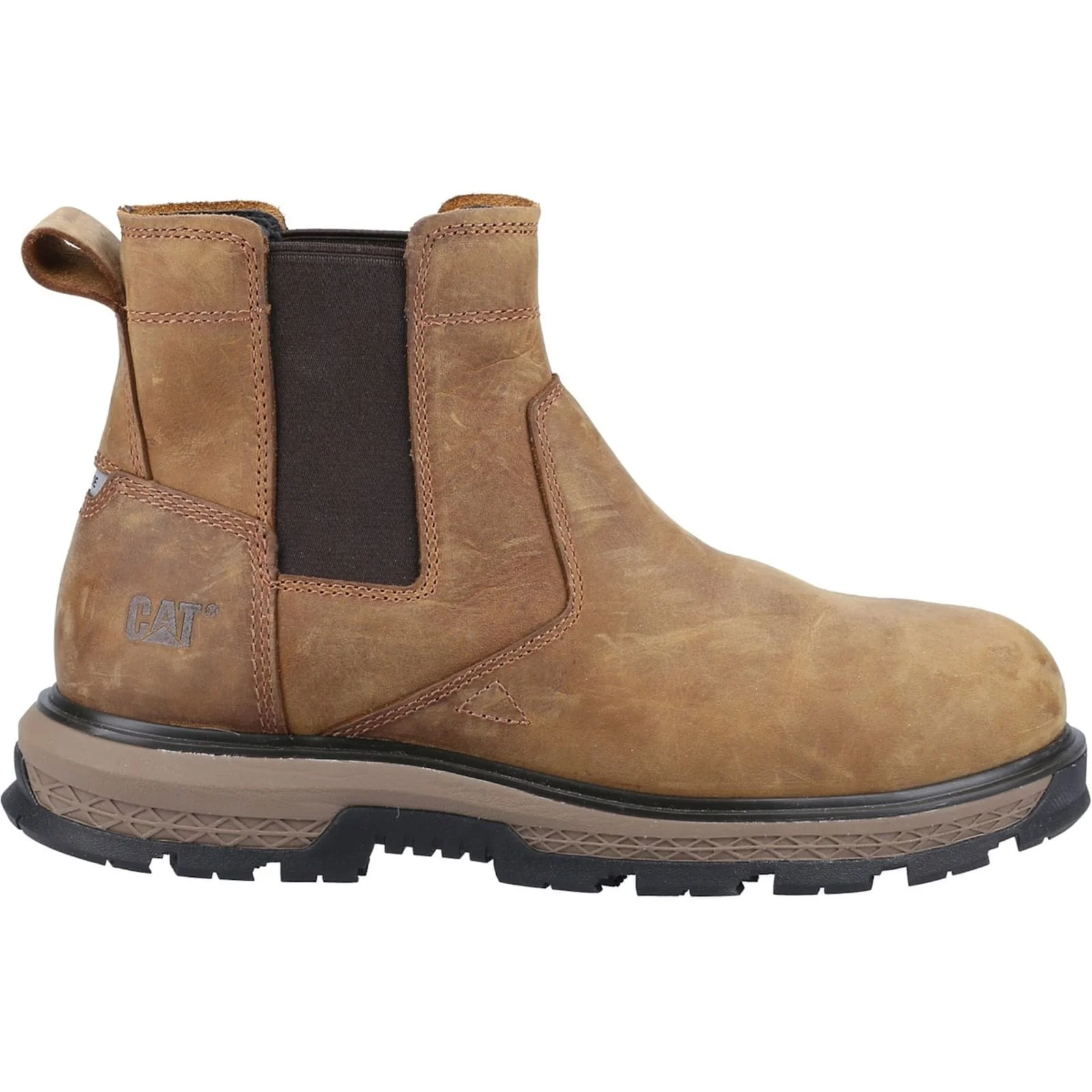 Caterpillar Mens Exposition Chelsea Safety Boot Pyramid