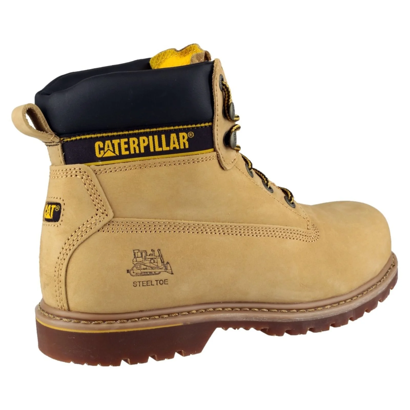 Caterpillar Mens Holton Safety Boot Honey - Image 3